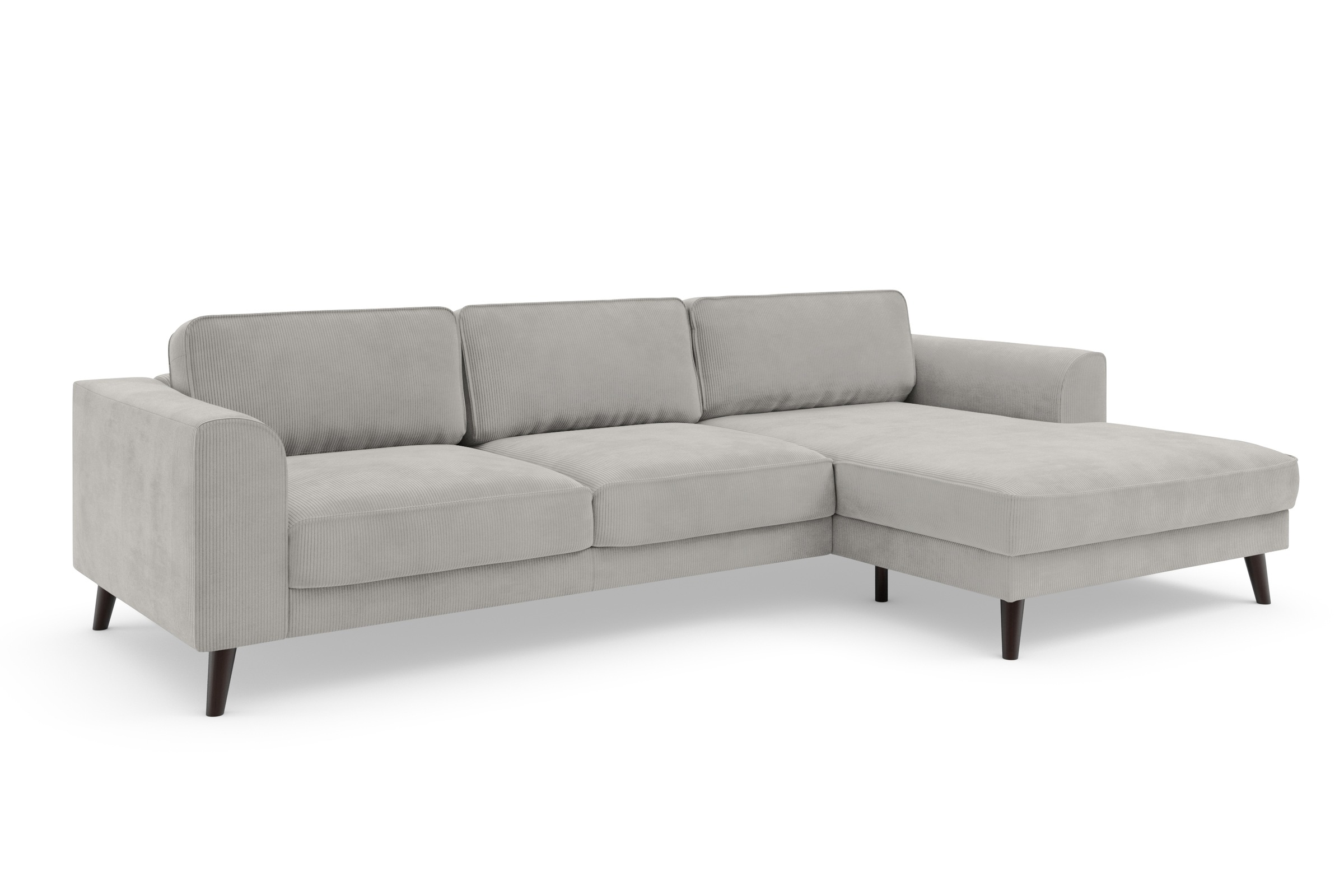 TRENDMANUFAKTUR Ecksofa »Lumber Jack, elegantes Designsofa, zeitlos modern, hoher Sitzkomfort«, wahlweise mit Bettfunktion u. Bettkasten, L-Form