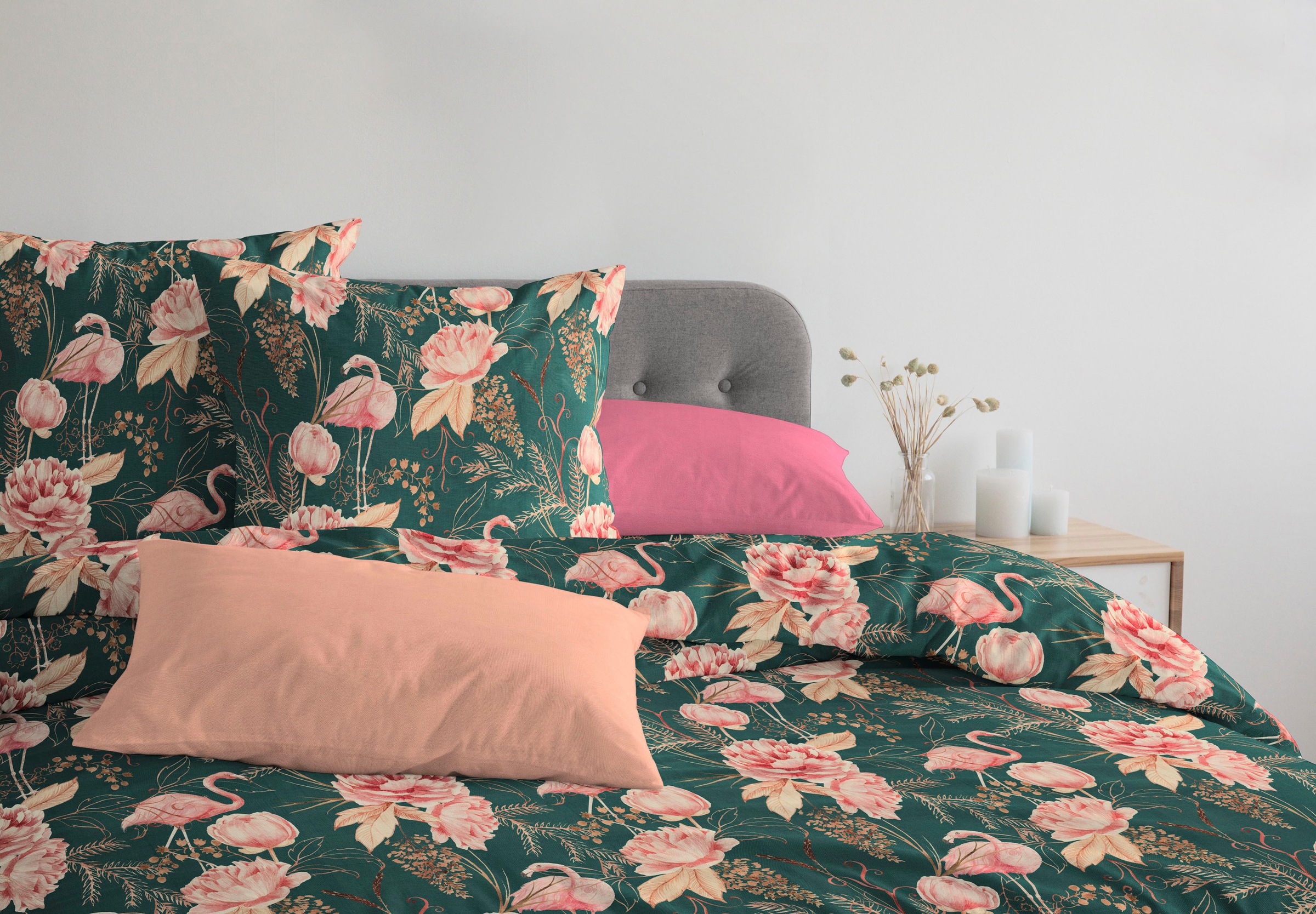 Adam Bettwäsche "Eden" 2 Stk. aus 100 % Bio-Baumwolle, 2 teilig - Bettwäsch günstig online kaufen