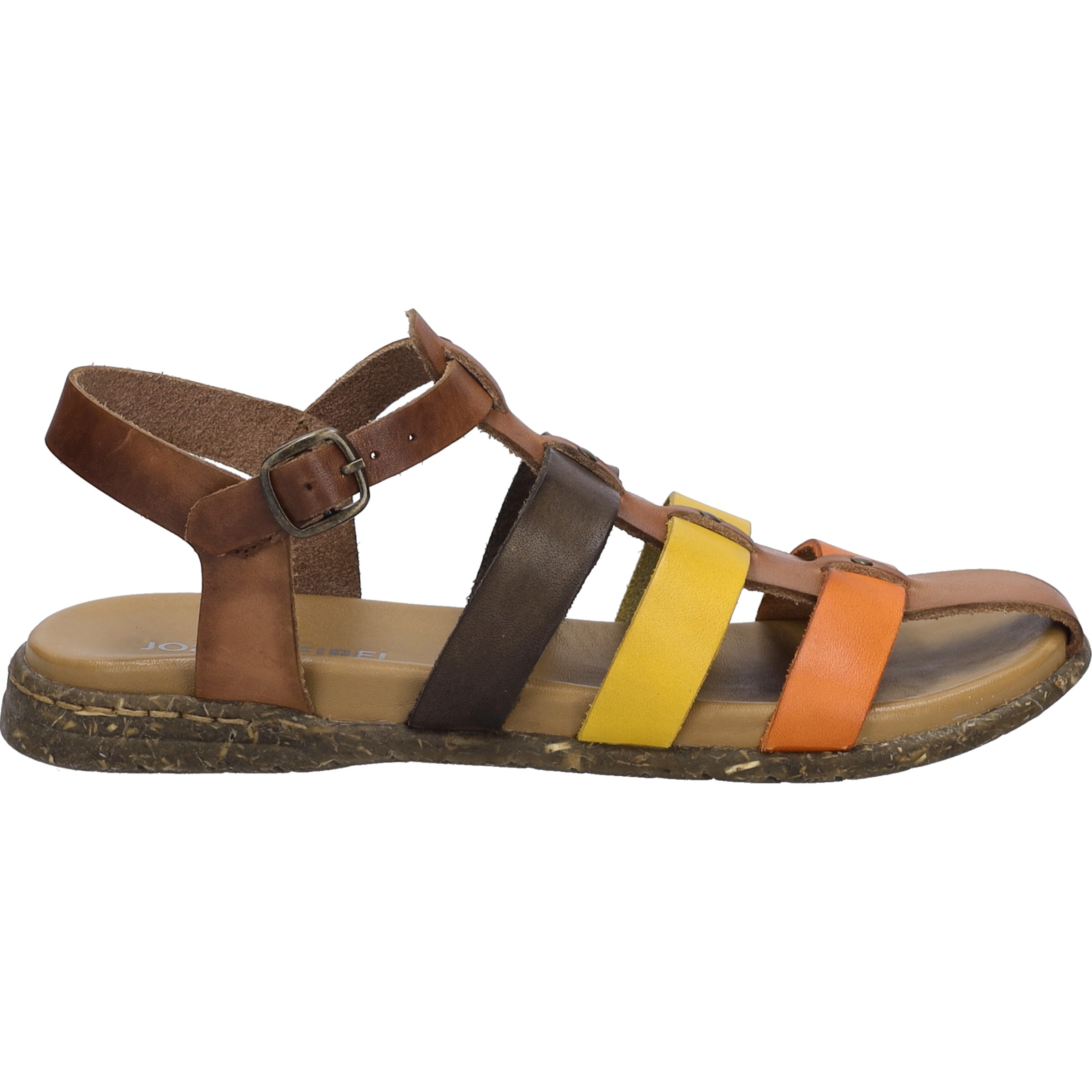 Josef Seibel Sandale "Fabricia 04, cognac-multi" günstig online kaufen