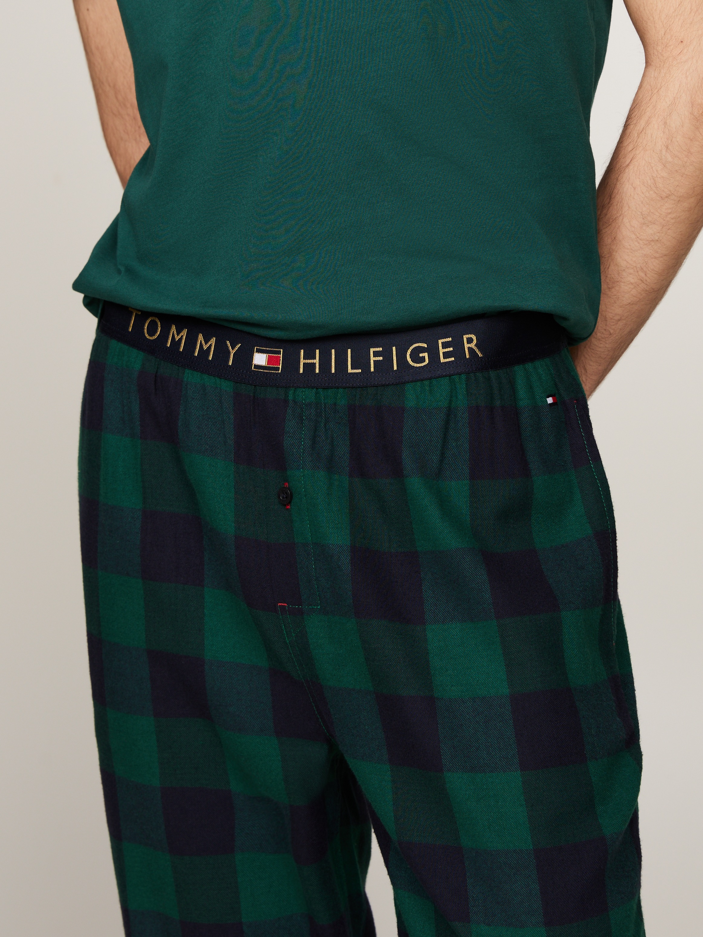 Tommy Hilfiger Underwear Pyjamahose "FLANNEL PANT", mit Karo-Muster günstig online kaufen