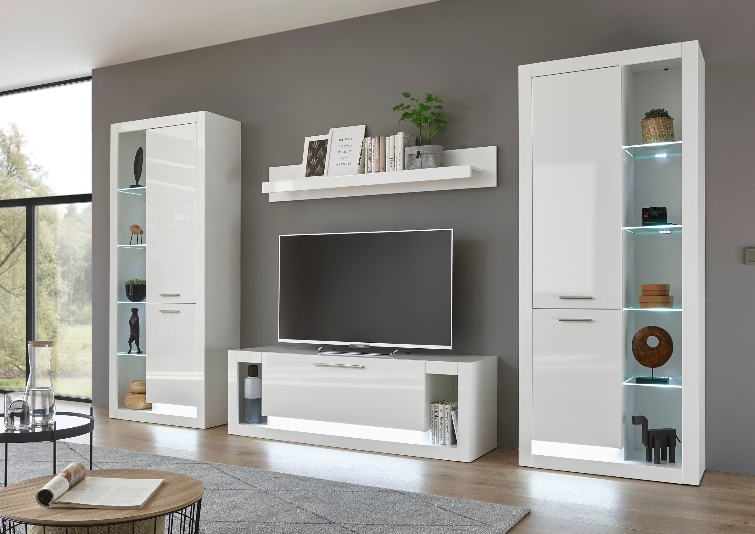Places of Style Wohnwand "Meran", (4 St.) günstig online kaufen