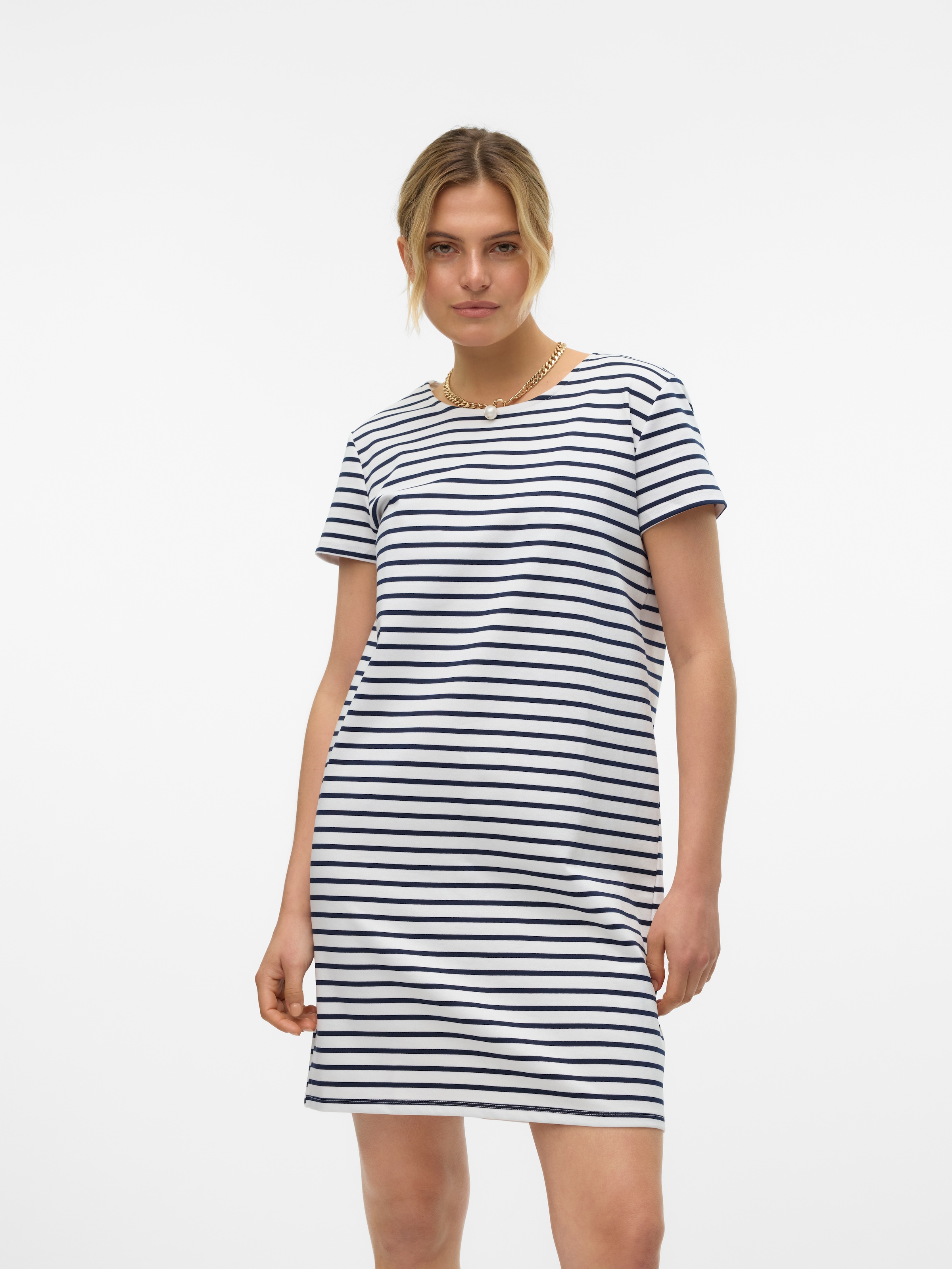 Vero Moda Minikleid "VMABBY SS SHORT ZIP DRESS JRS NOOS", Sommerkleid günstig online kaufen