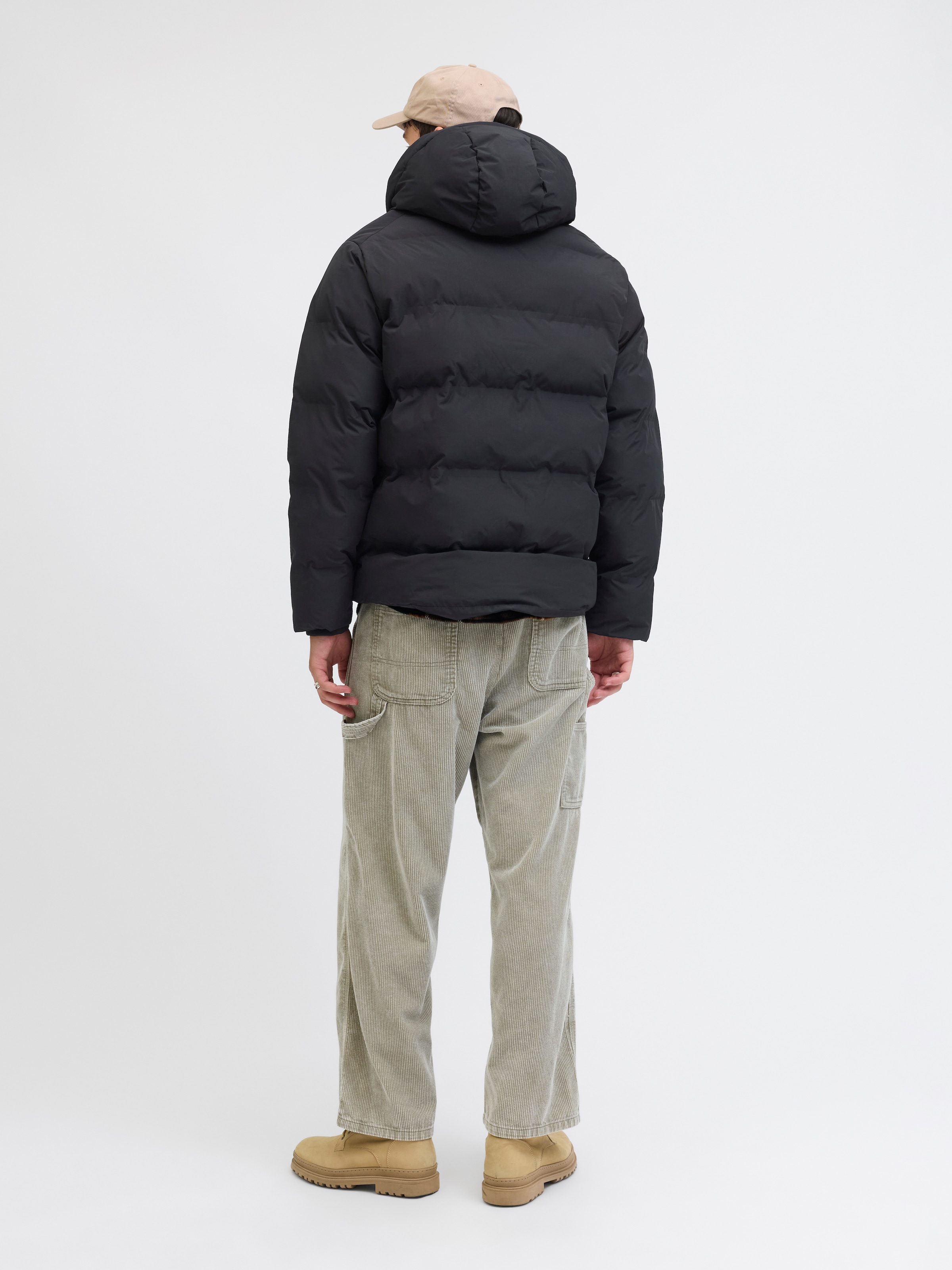 Jack & Jones Steppjacke »JJESOHO PUFFER HOOD SN«, mit Kapuze