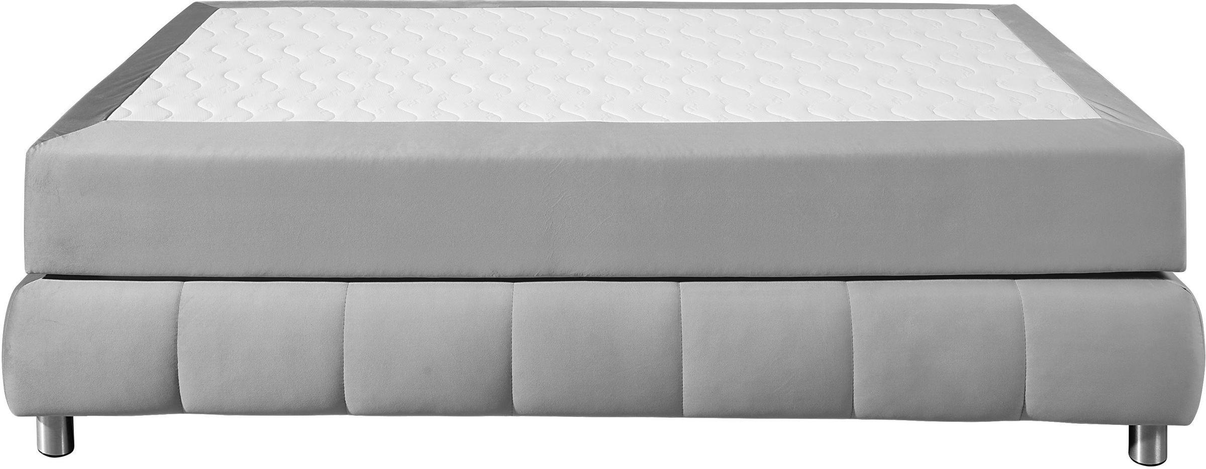andas Boxspringbett »Salo«, Ohne Kopfteil, inkl. Topper, auch in Überlänge 220 cm