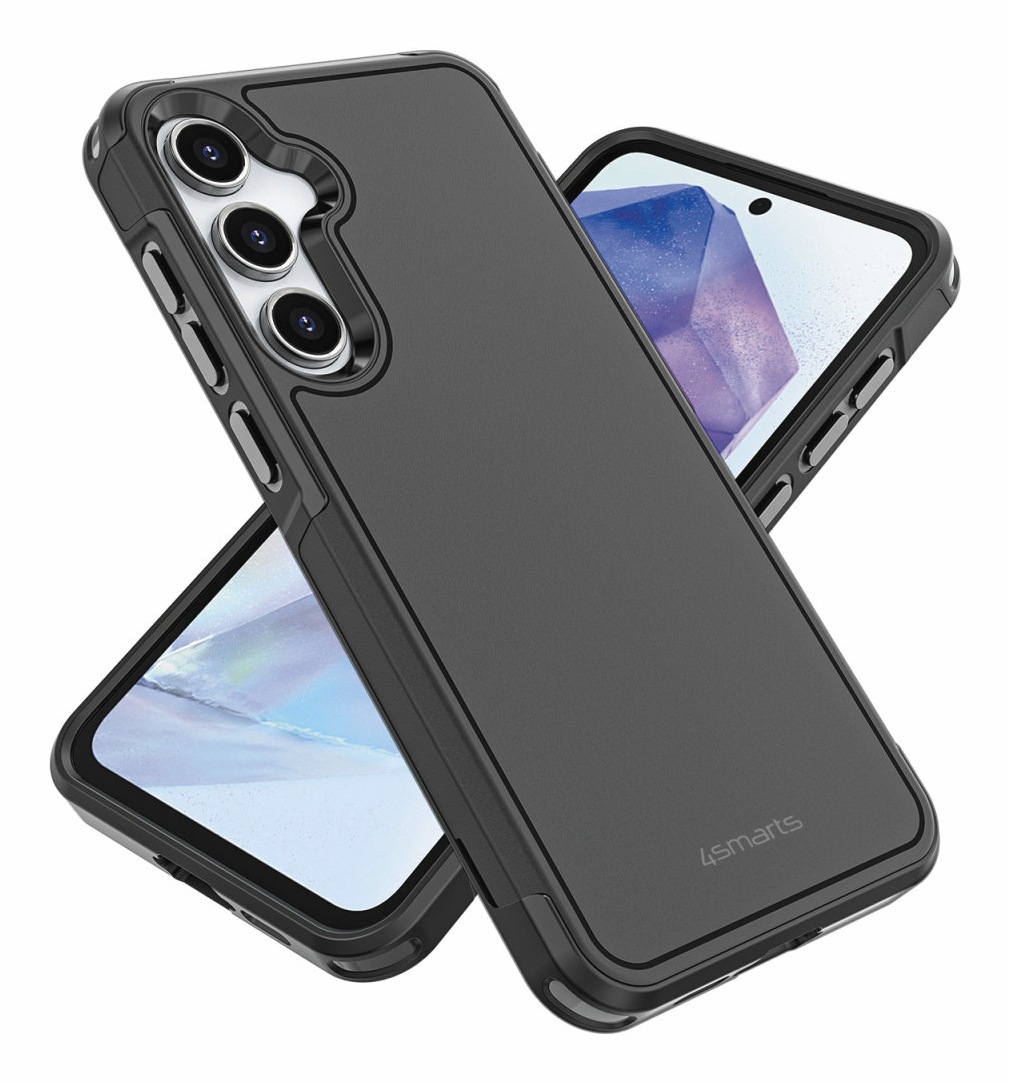 4smarts Handyhülle »Defend Case für Samsung Galaxy A55«, Backcover, Schutzhülle, Handyschutzhülle, Case, Schutzcase, stoßfest