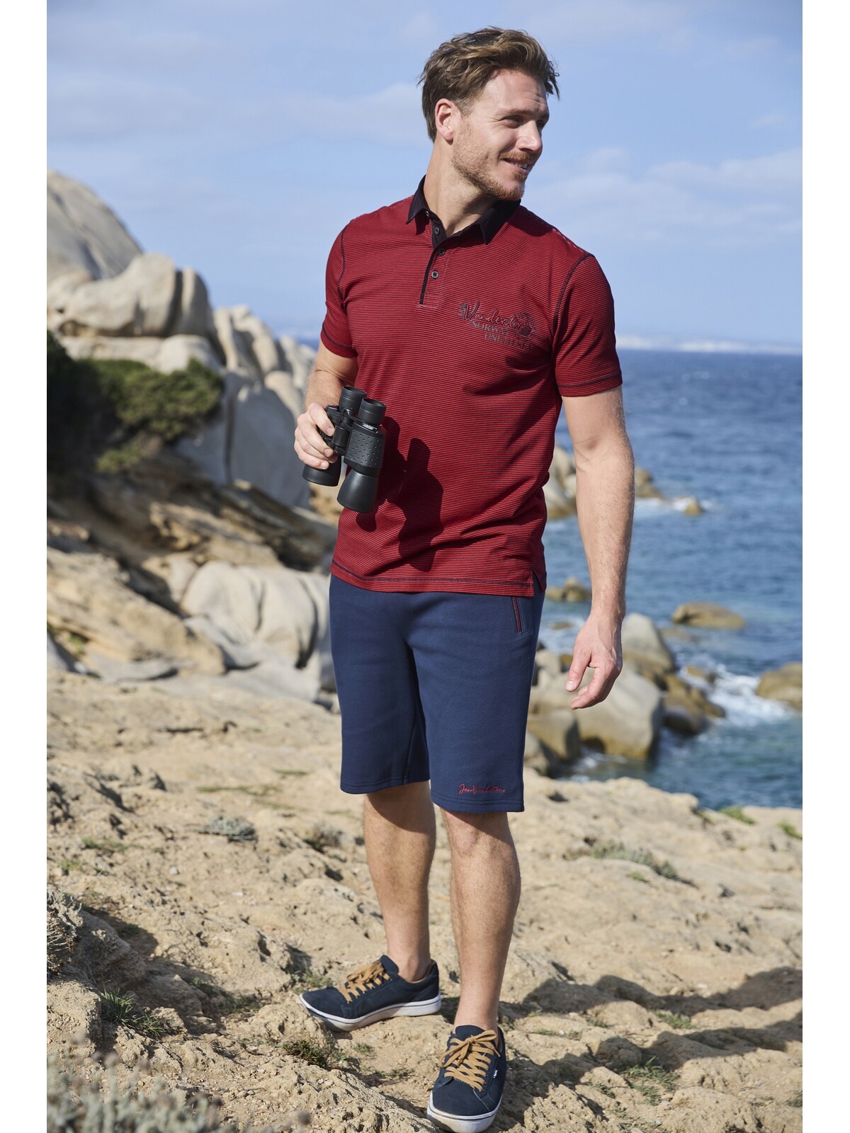 Jan Vanderstorm IRING Sweat Shorts Dark Blue 2