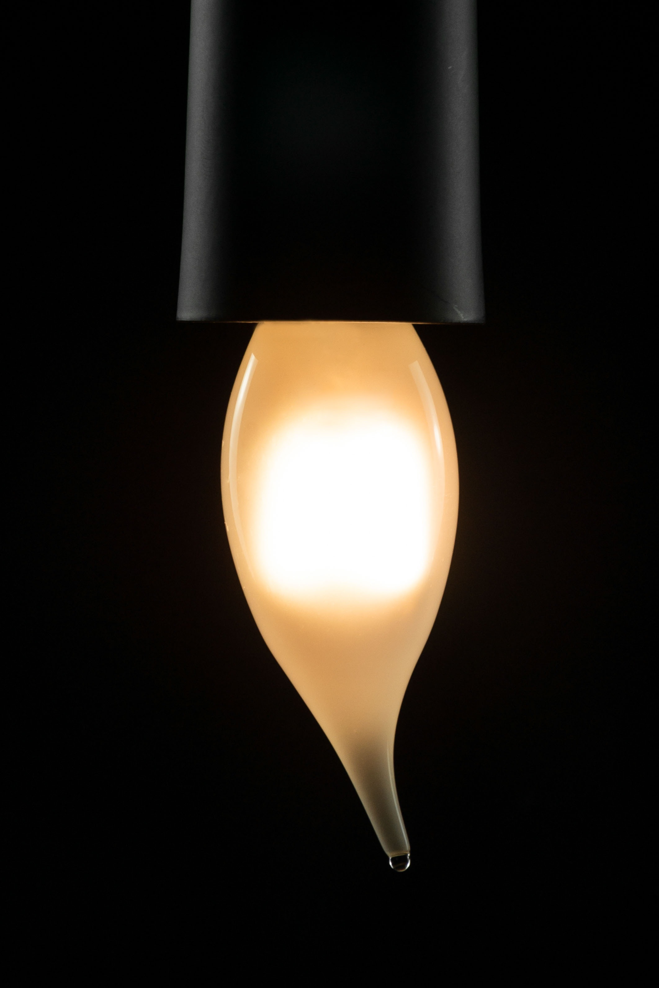 SEGULA LED-Leuchtmittel »Vintage Line«, E14, 1 St., Warmweiß, dimmbar, Kerze Windstoß matt, E14
