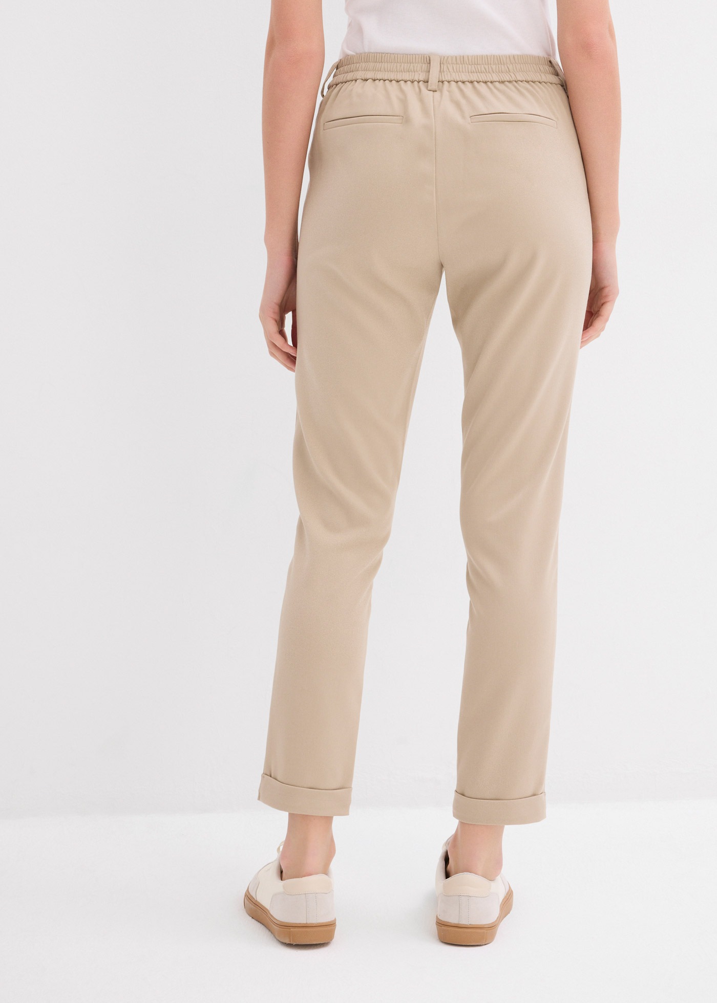 bonprix Chinohose aus weichem Obermaterial mit Viskose-Anteil, mit Elasthan günstig online kaufen