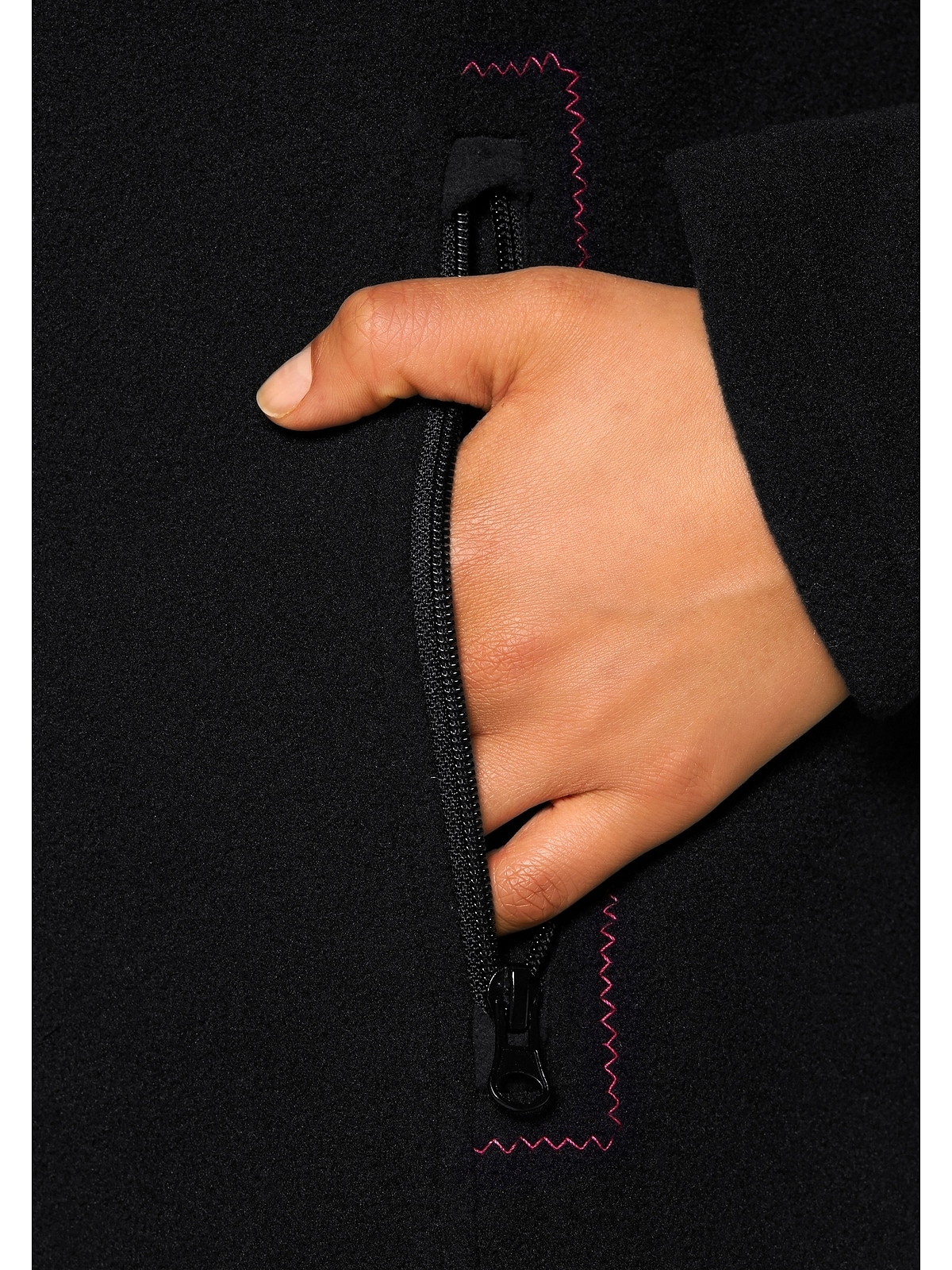 H.I.S Fleecejacke »Große Größen«, mit Kapuze, Hohe Wärmeisolation