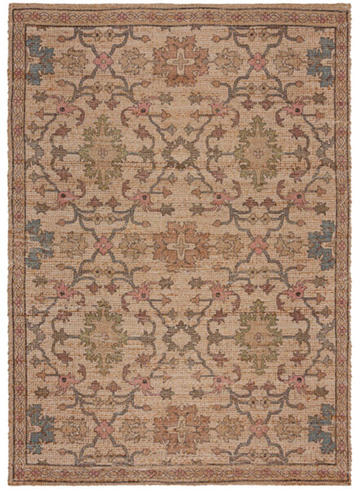 FLAIR RUGS Teppich "Celine Jute" rechteckig 1 mm Höhe Chenille-Jutemischung günstig online kaufen