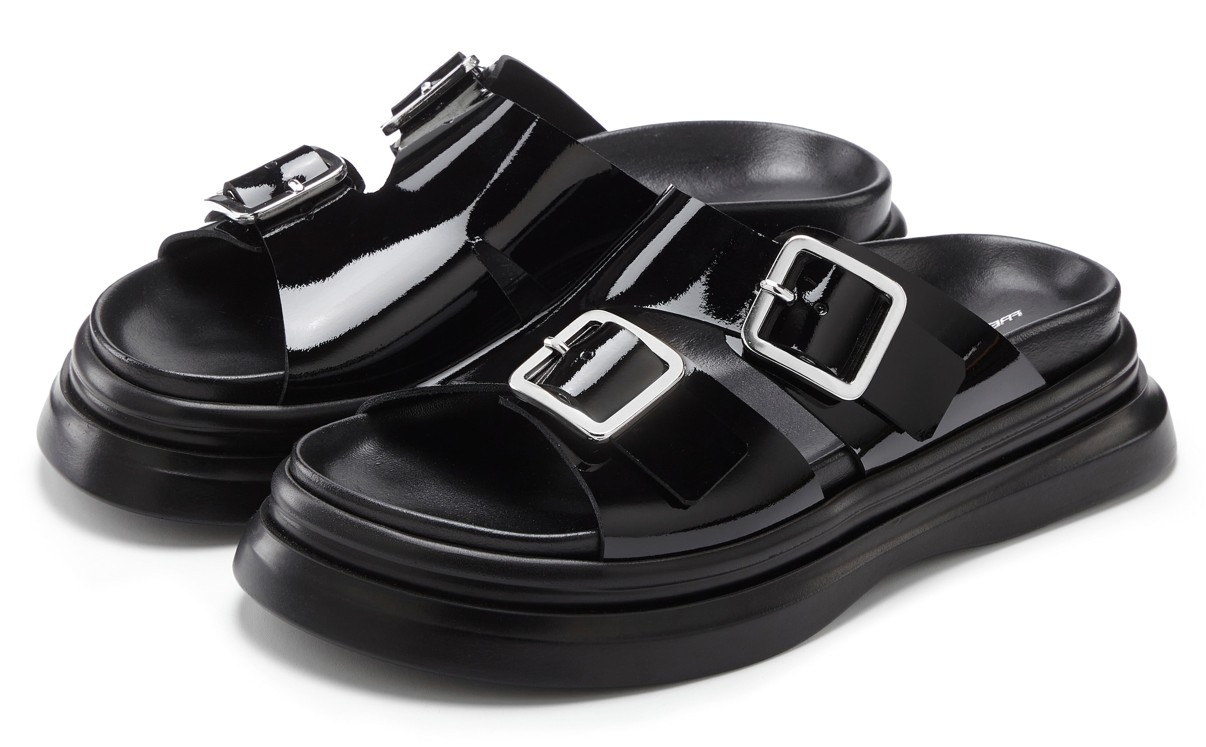 French Connection Pantolette, Mule, Sandale, offener Schuh aus Leder günstig online kaufen