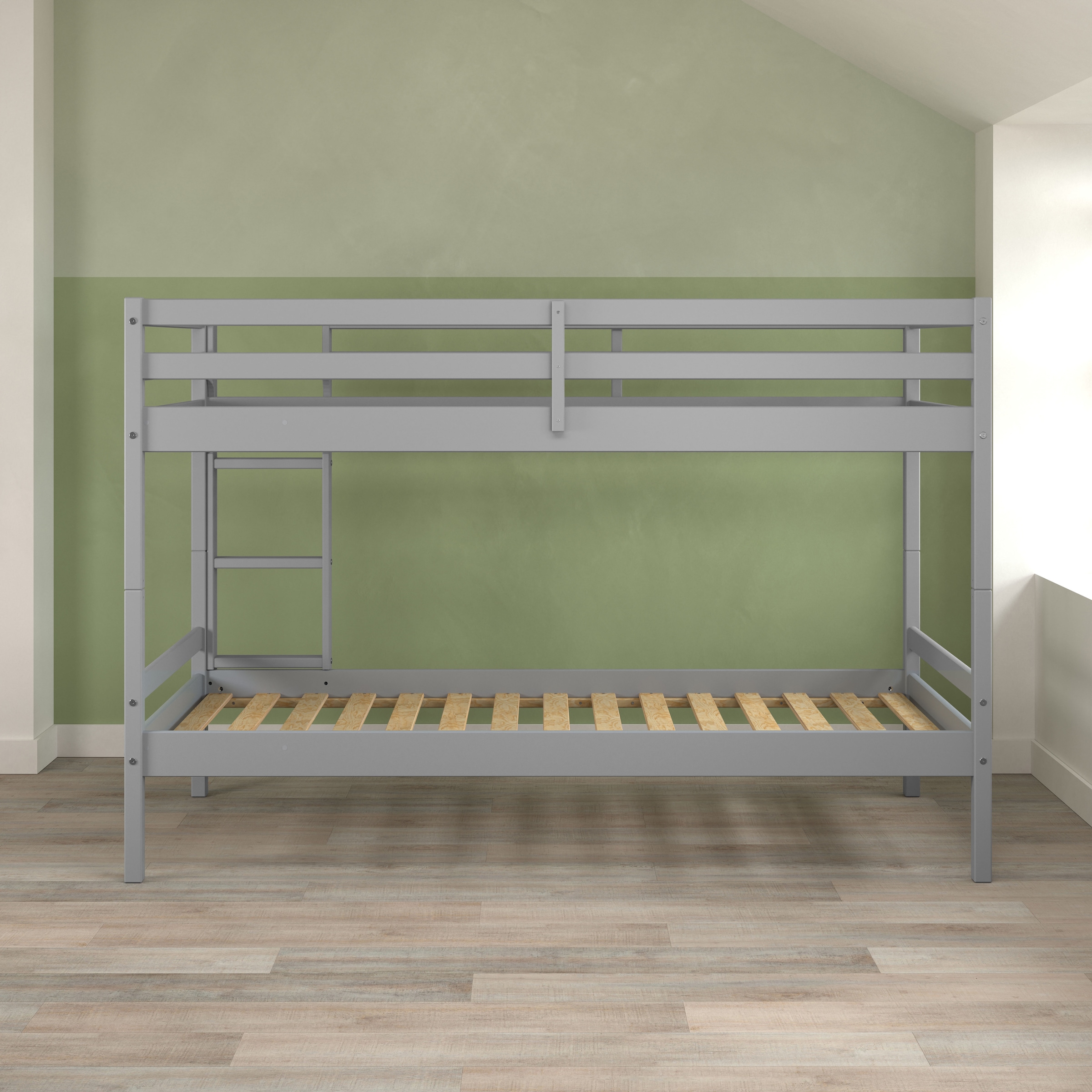 Lüttenhütt Etagenbett »Mora Bett Kinderbett Leiterbett Stockbett Holzbett Bestseller«, (1 St.), Teilbares Etagenbett aus Massivholz - (B/T/H): 100/208/140 cm Hochbett