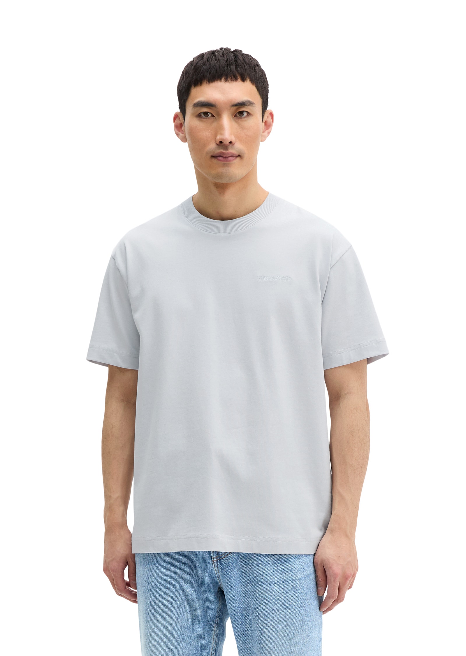 Marc OPolo T-Shirt "aus schwerem Bio-Baumwoll-Jersey"