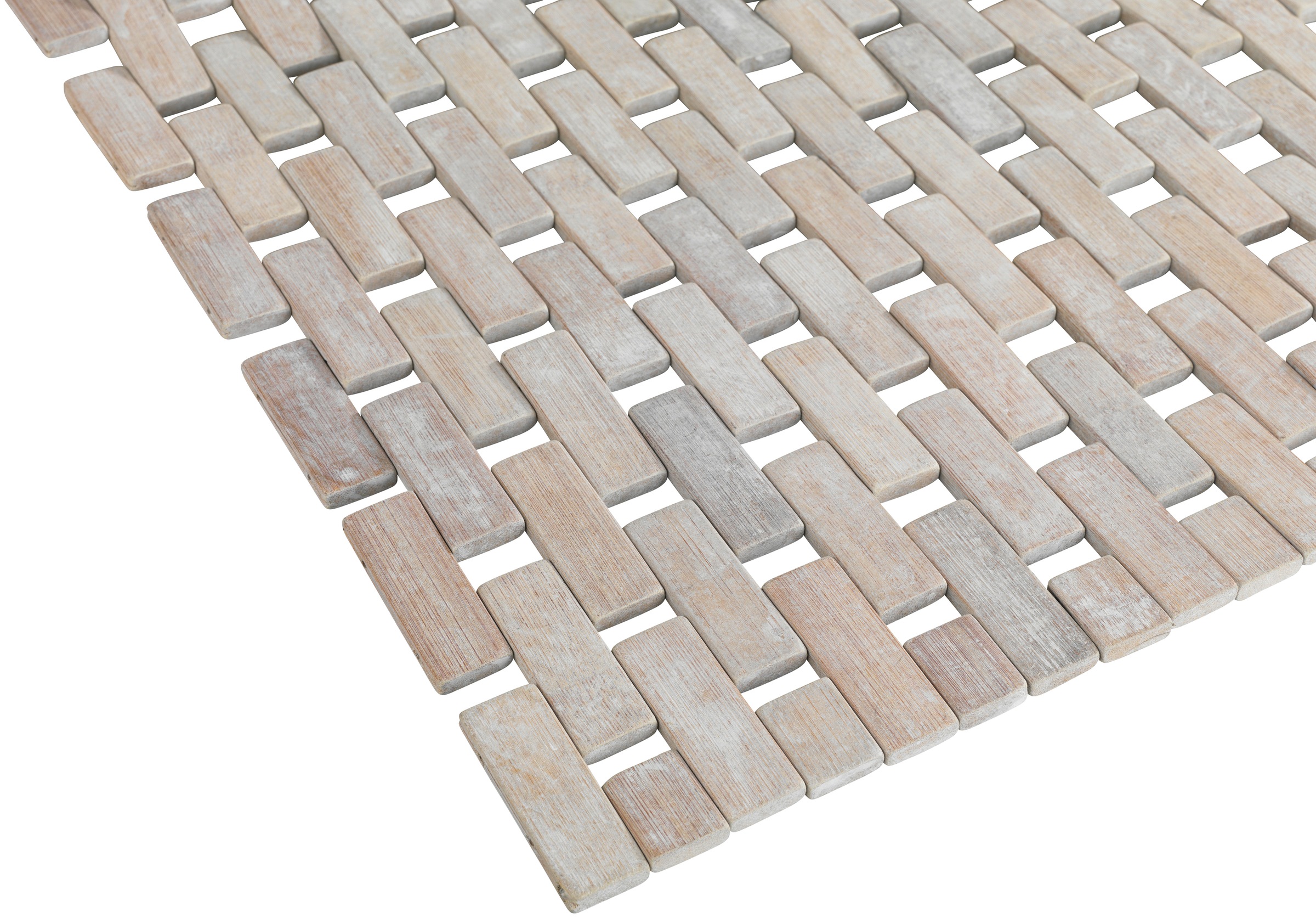 WENKO Badematte "Bamboo" Höhe 0 mm rutschhemmend beschichtet fußbodenheizun günstig online kaufen
