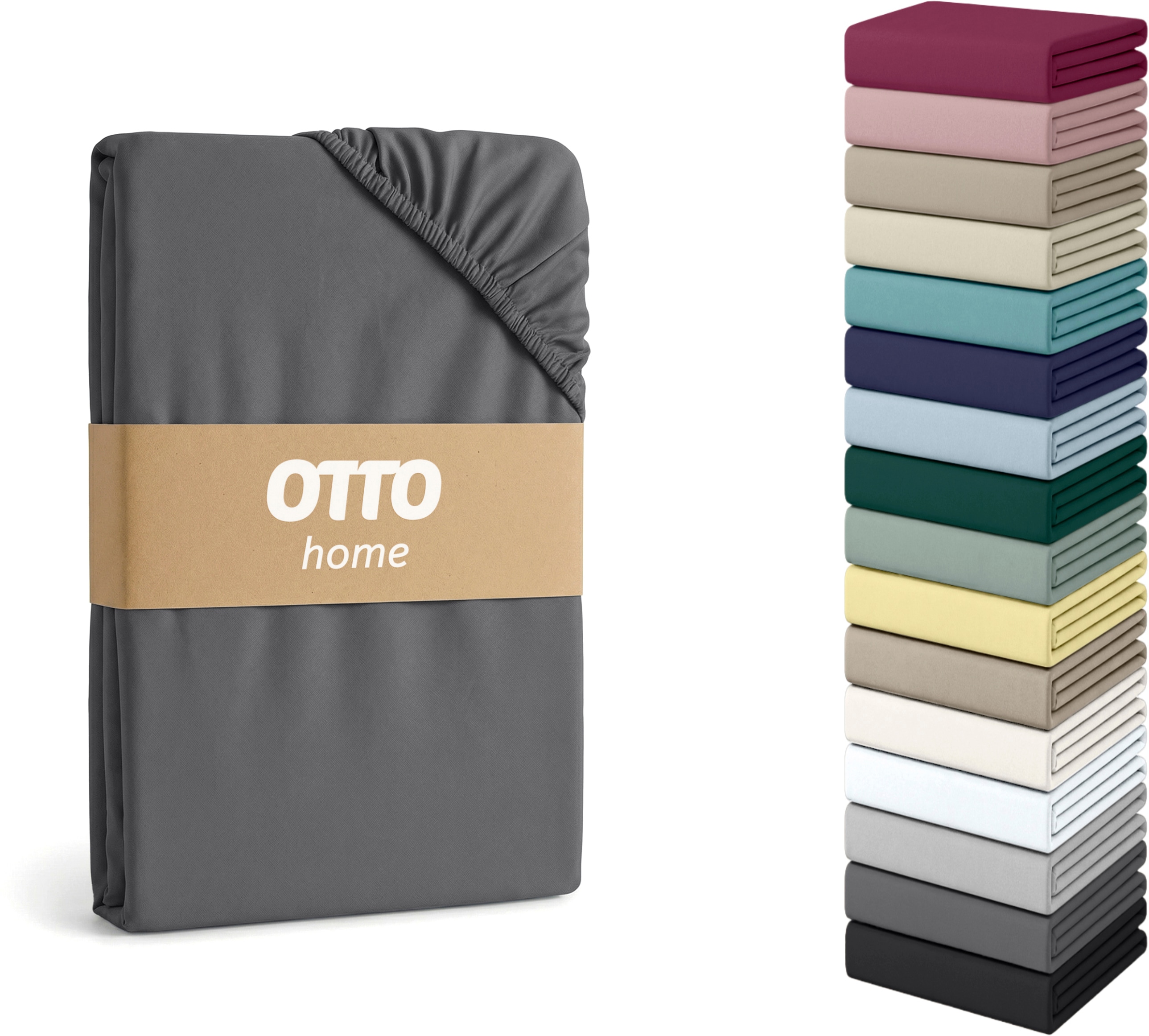 OTTO home Spannbettlaken "Physalis Topper COMFORT" bis 10 cm Höhe, Bettlaken, Laken, in Comfort & Premium Qualität