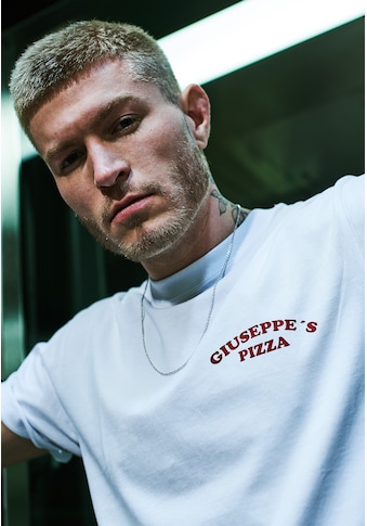 MisterTee Kurzarmshirt »MisterTee Herren Giuseppe's Pizzeria Tee« kaufen