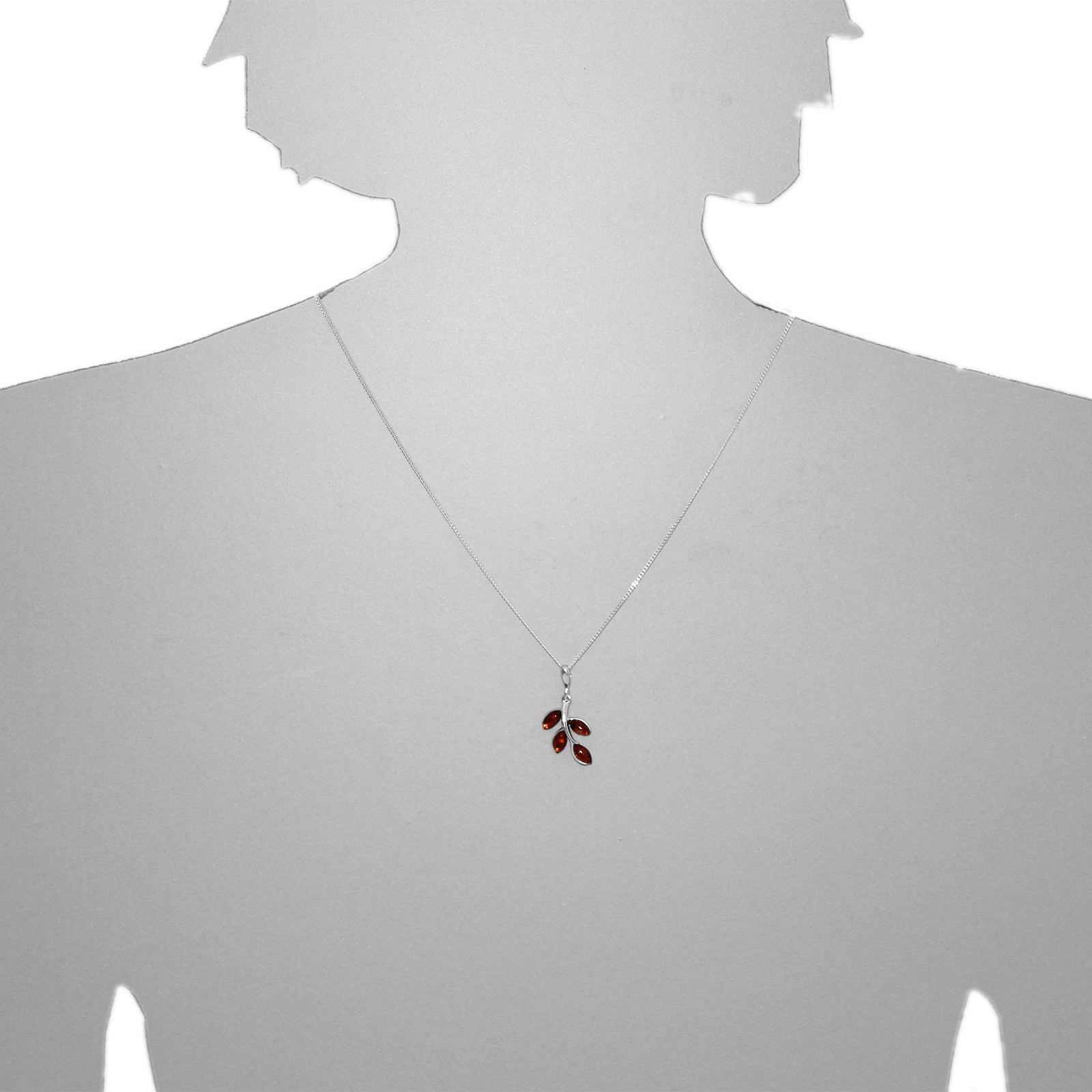 Ostsee-Schmuck Dana Necklace Silver 42cm 2