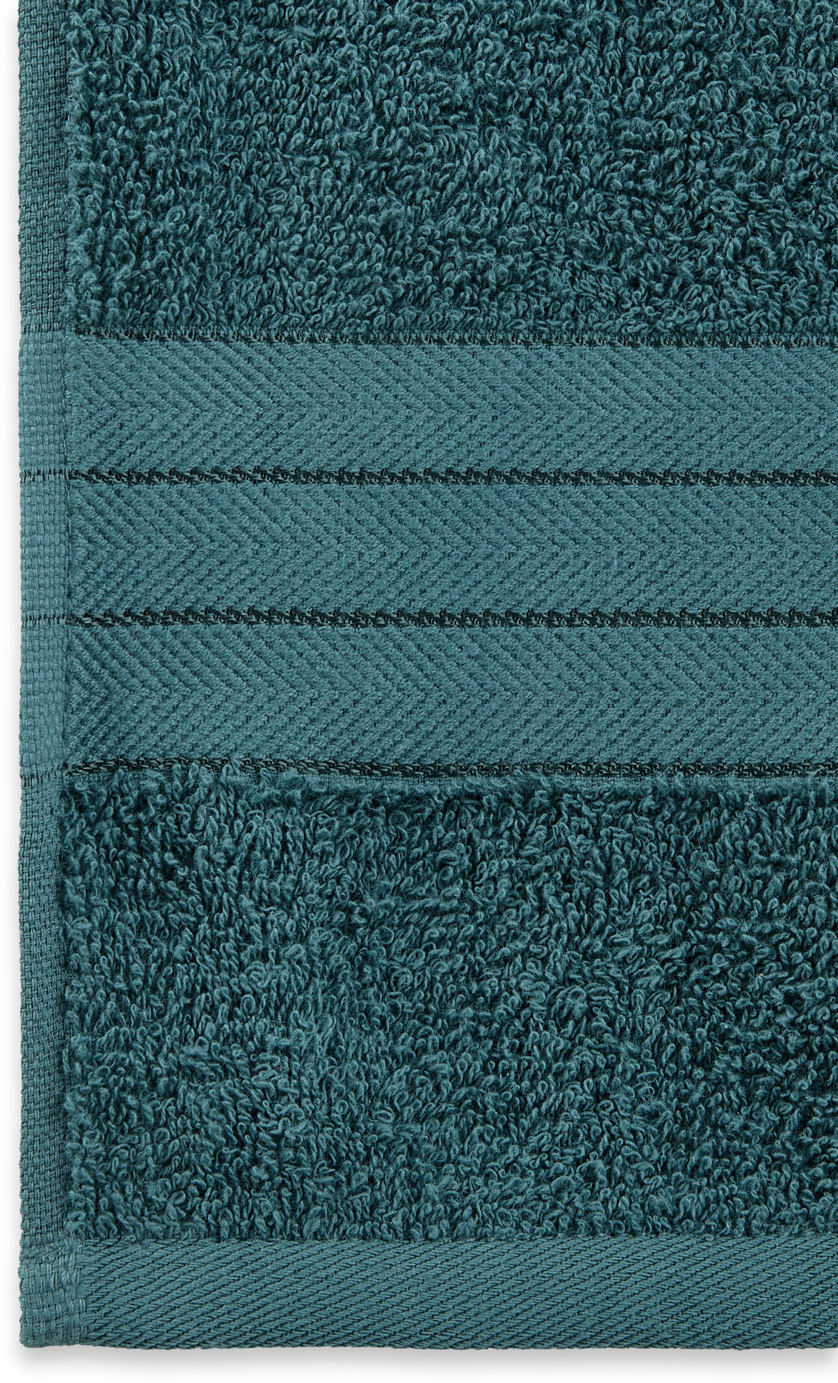 Thumbnail - good morning Handtücher "Uni" Baumwolle, Walkfrottee, Bordüre, 500 GSM, Einfarbig, ohne Aufhängung