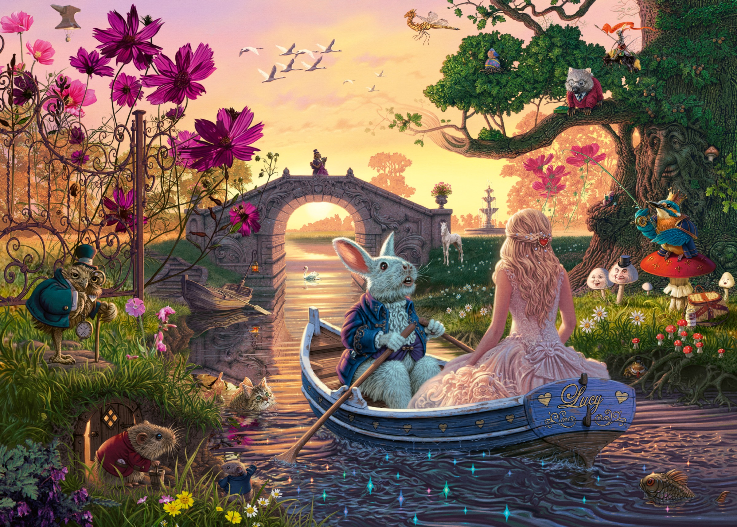 Ravensburger Puzzle »Look and find No 1, Wunderland«, Made in Germany