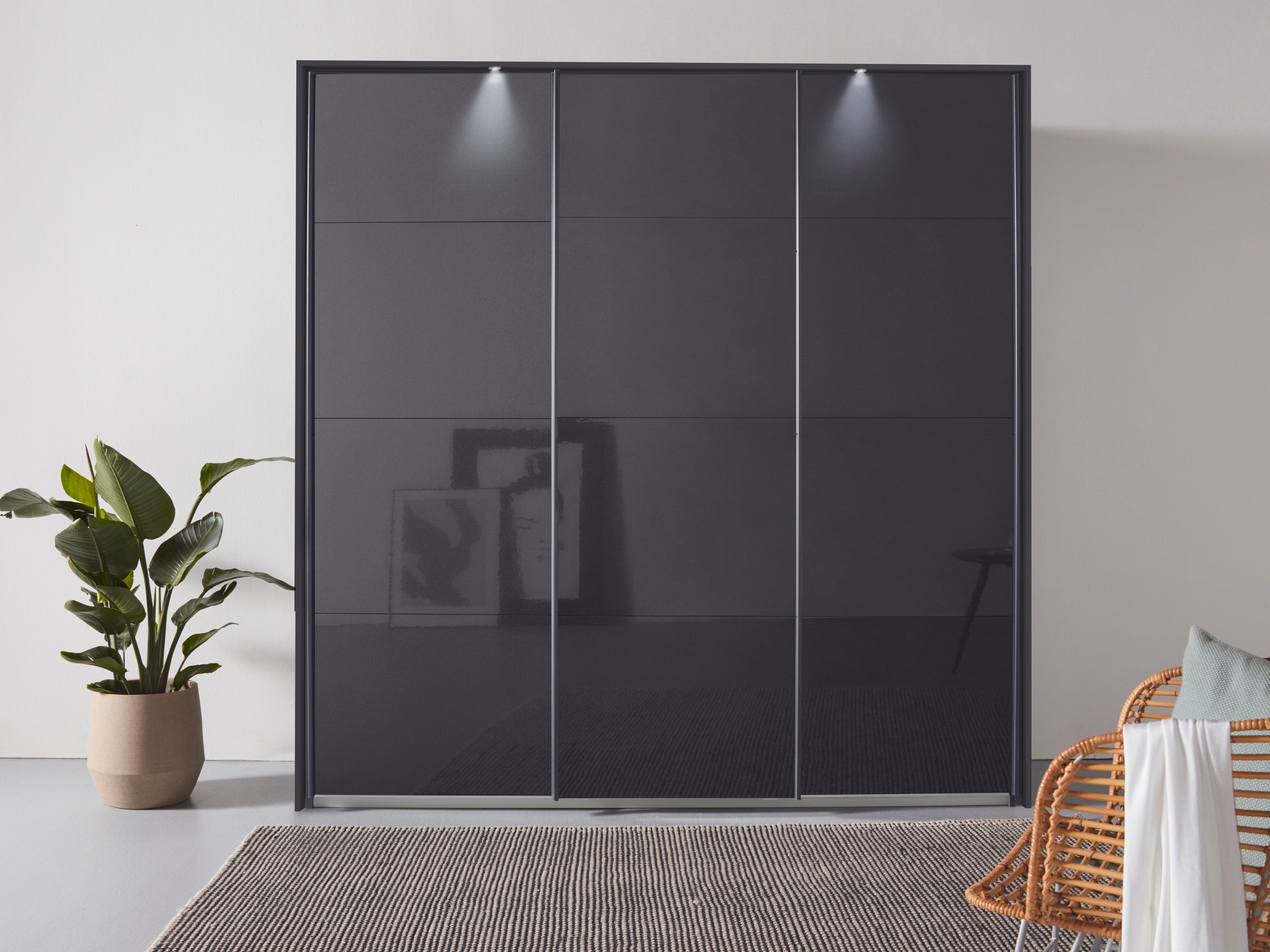 rauch Schwebetürenschrank "Kleiderschrank Schrank Garderobe OTELI inkl. 3 I günstig online kaufen