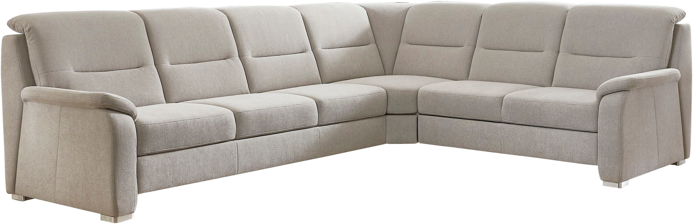 Die PlanBar Ecksofa "PP-HS10002" wahlweise mit Rückverstellung, Bettfunktio günstig online kaufen