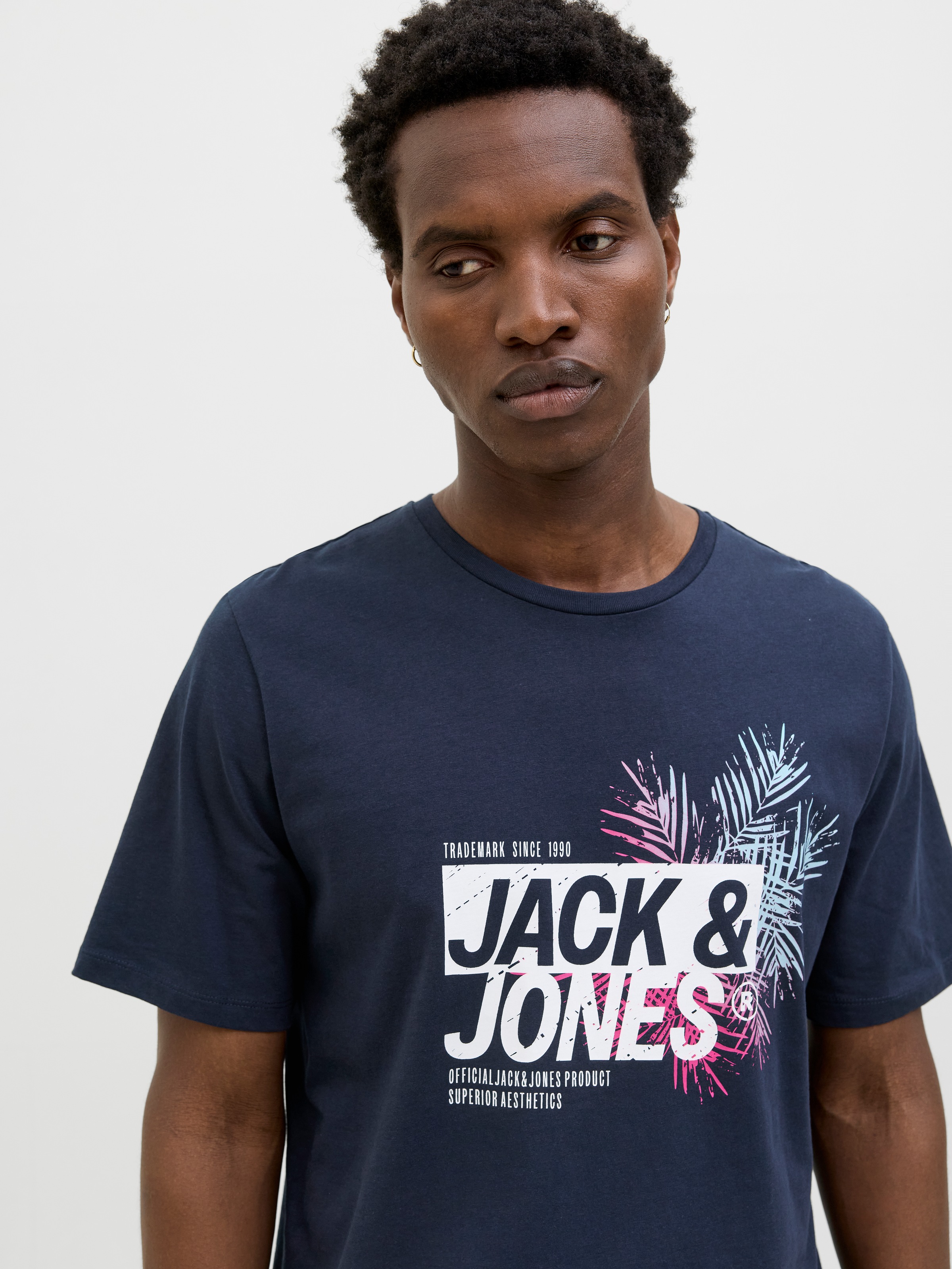 Jack & Jones Print-Shirt "JJJAXON TEE SS CREW NECK" günstig online kaufen