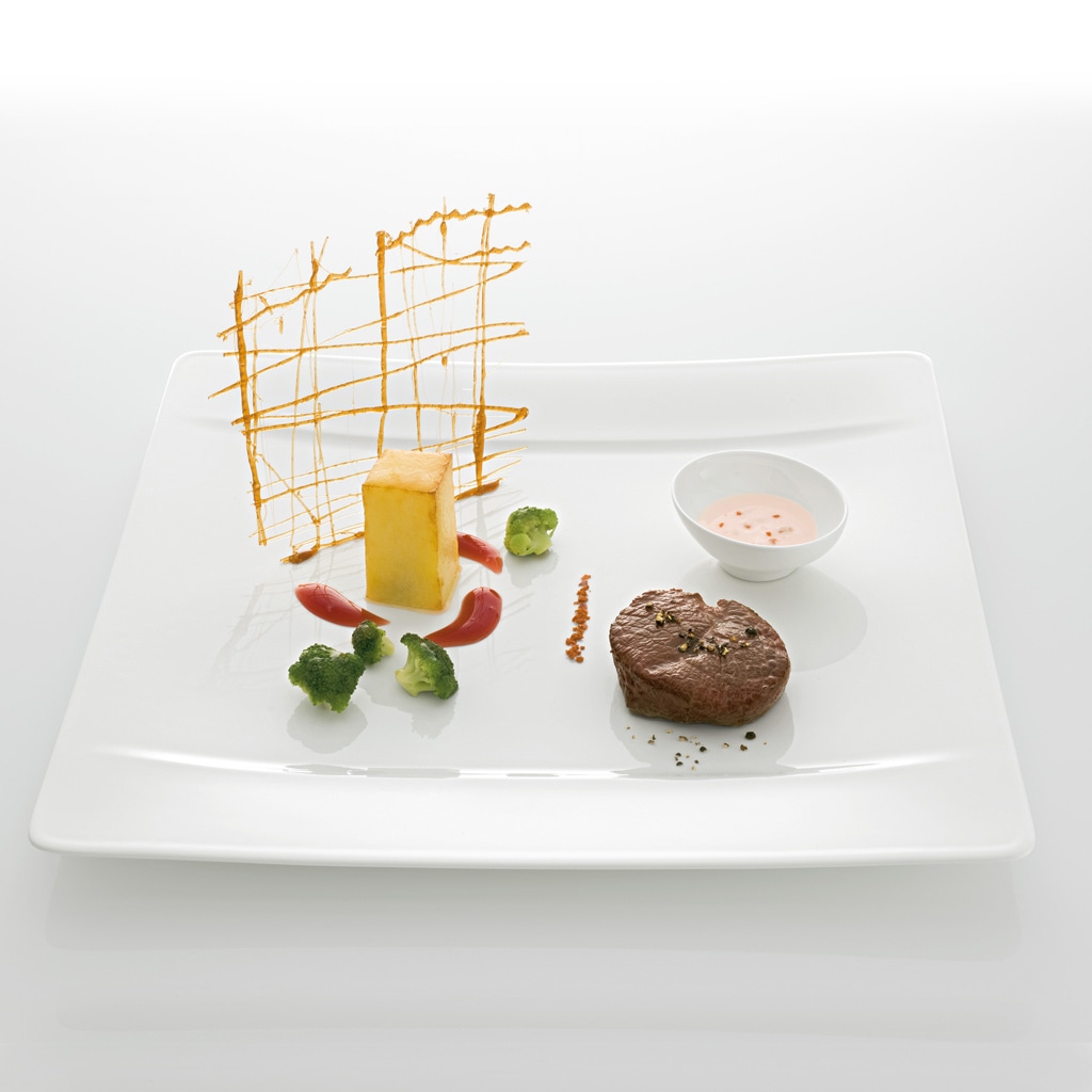 Villeroy & Boch Speiseteller »Speiseteller Modern Grace 27,4 x 27,4 cm weiß«