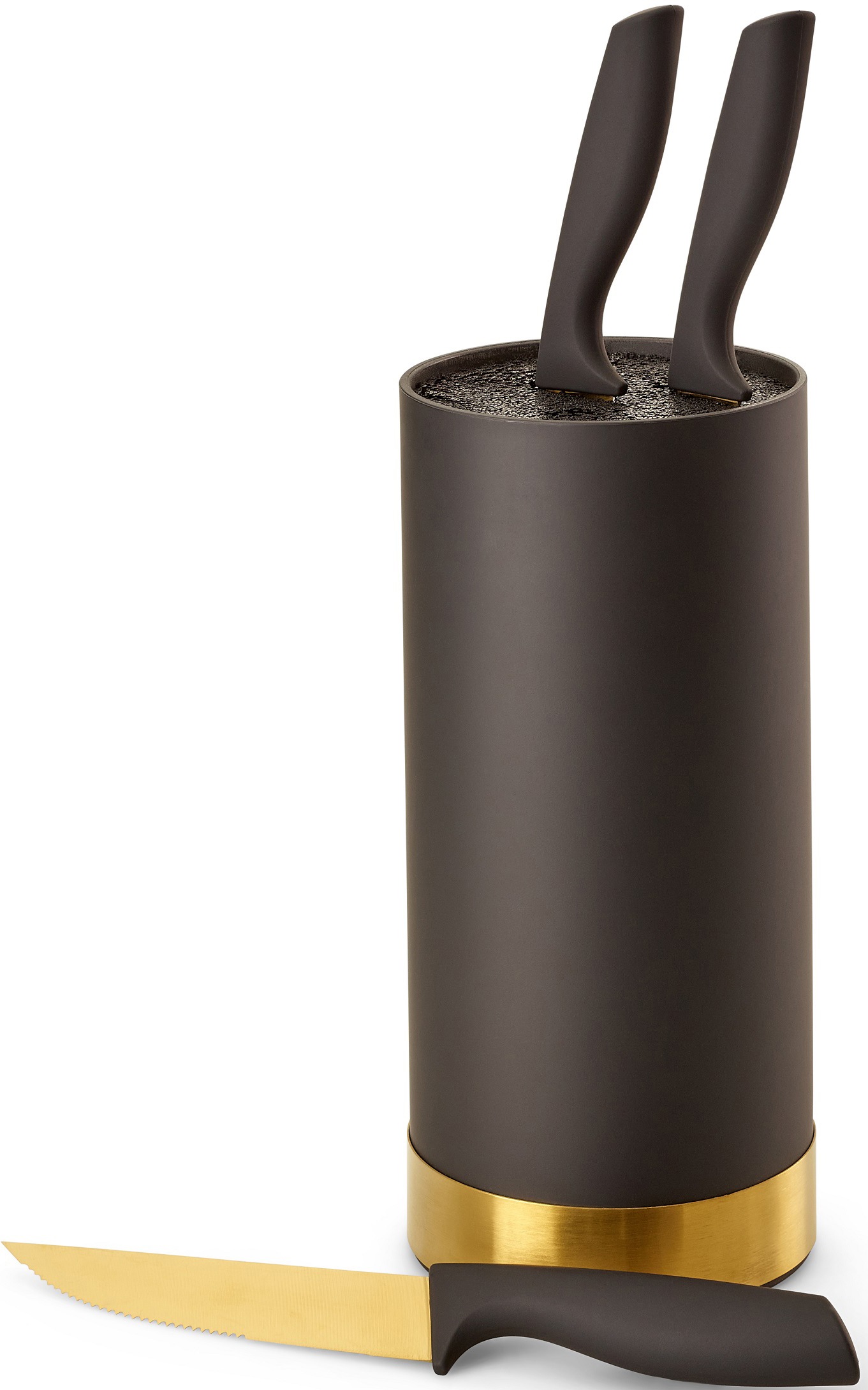 ECHTWERK Messerblock, Ø 11 cm x 22 cm, inkl. 3 Kochmessern kaufen