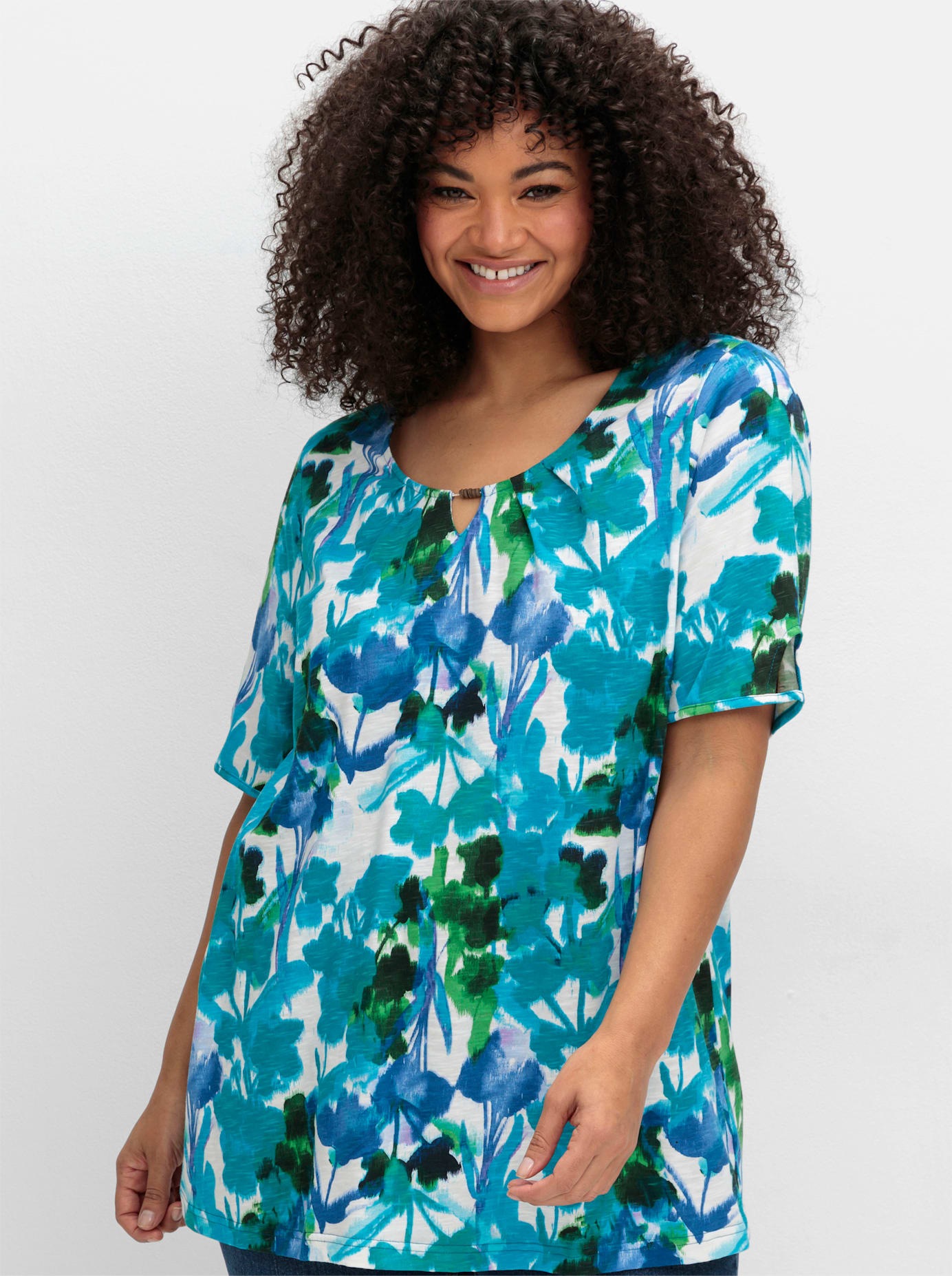 Sheego T-Shirt "T-Shirt" 1 Stk. tlg. günstig online kaufen