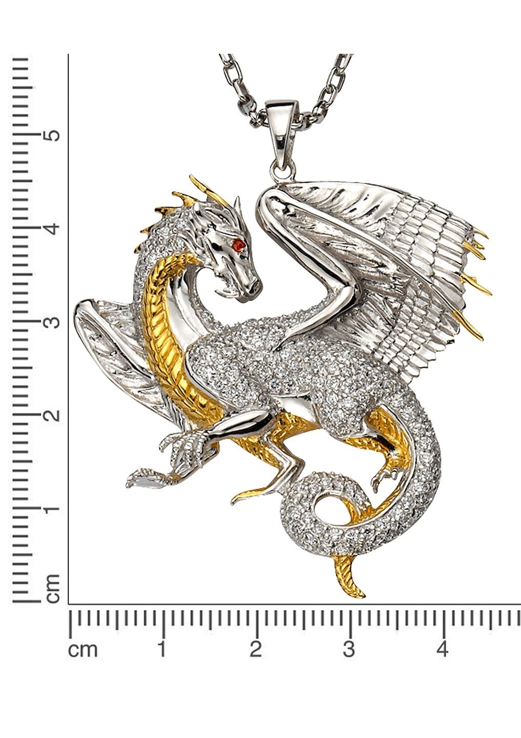 Firetti Kettenanhänger »Schmuck Geschenk Silber 925 Halsschmuck Anhänger  Drache«, zu Hoodie, Shirt, Jeans, Sneaker! Anlass Geburtstag, Weihnachten  online bestellen | BAUR