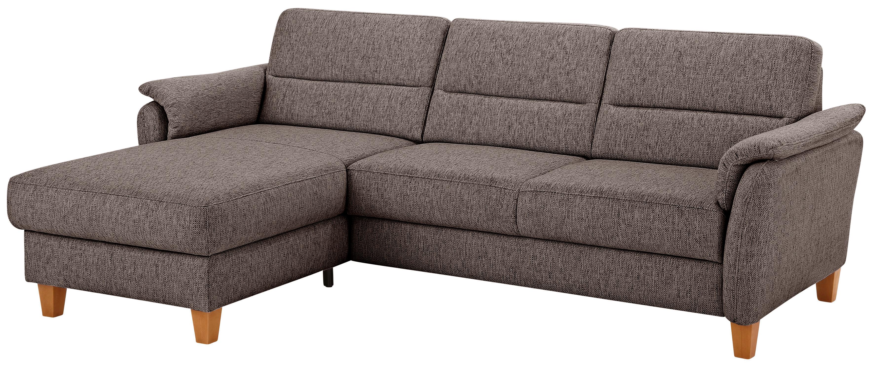Home affaire Ecksofa "Palmera L-Form, B: 244 cm - OTTO. Verlässliche Qualität." optional Schlaffunktion & Bettkasten, Federkern
