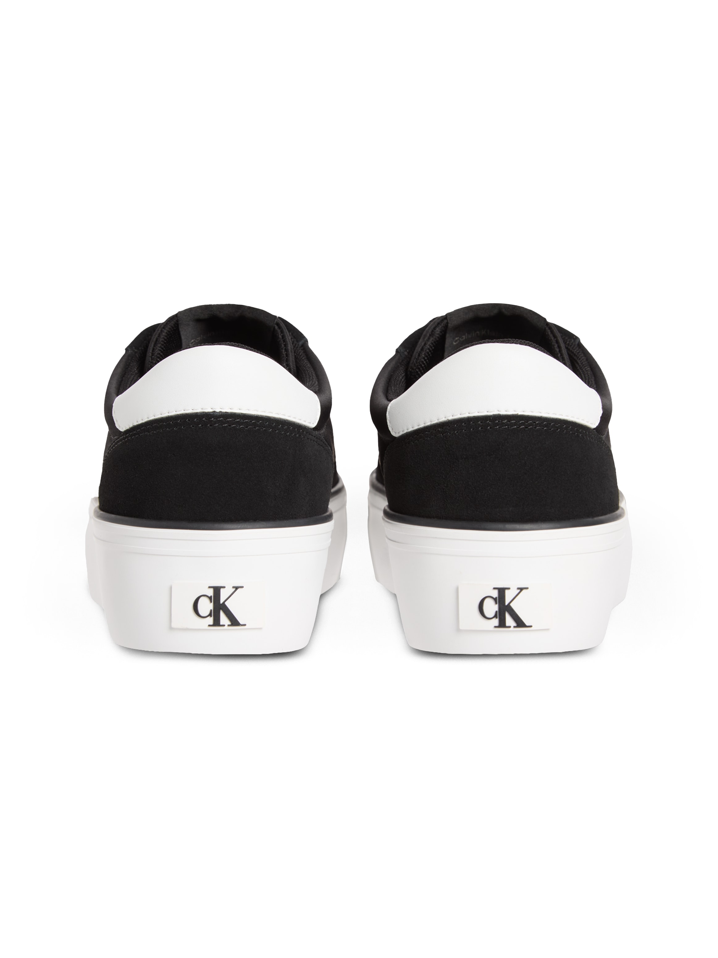 Calvin Klein Jeans Plateausneaker »VULC FLATFORM MG NYLON MIX«, Schnürschuh, Halbschuh, Freizeitsneaker mit softem Schaftrand