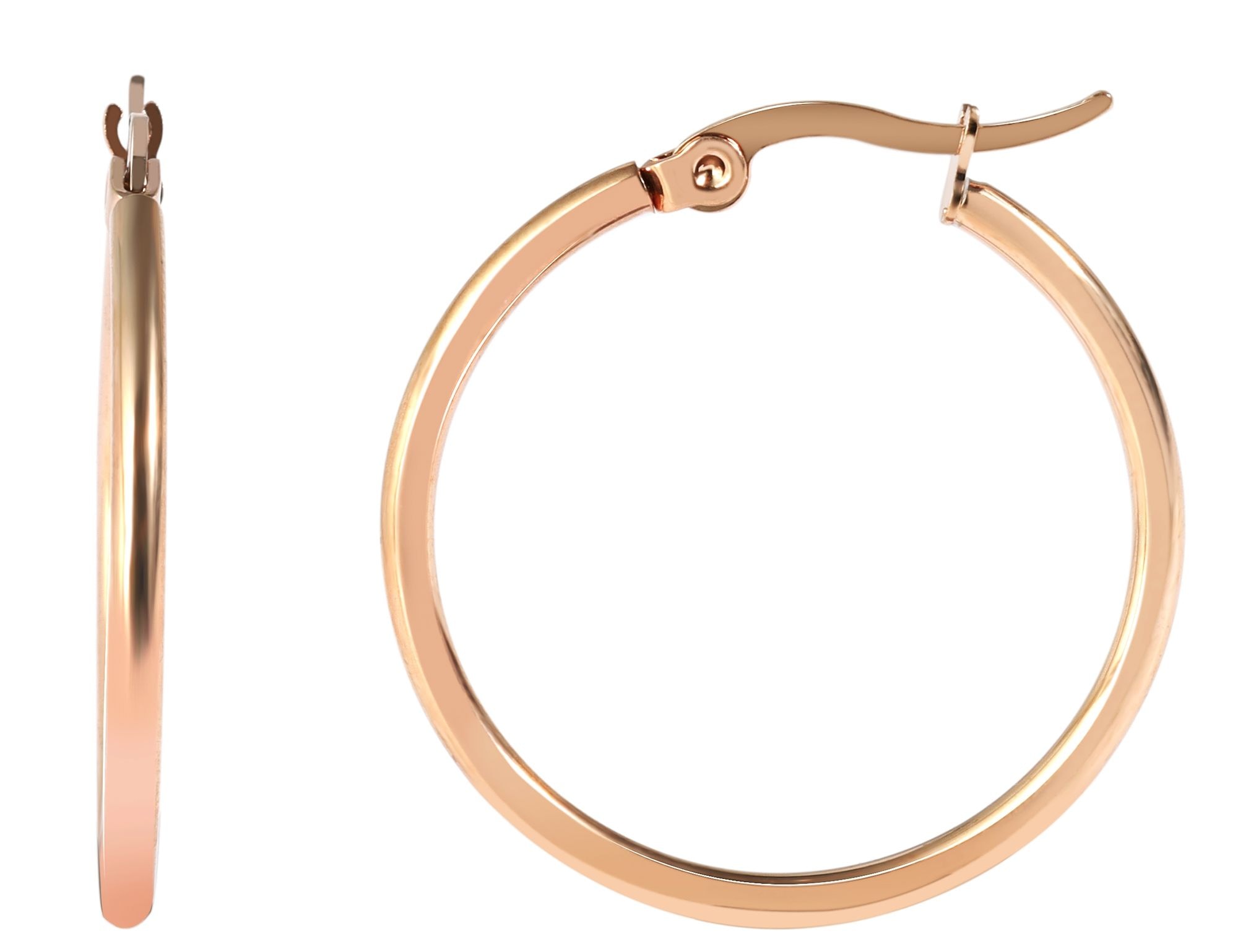 Adelia´s Paar Creolen "Damen Ohrringe – Creole aus Edelstahl" Eine schöne G günstig online kaufen