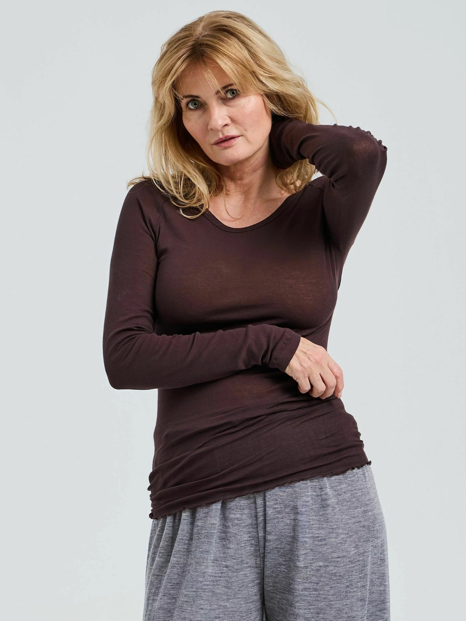 Seamless Basic Besiūlis Basic Funktionstop » Marškinė...