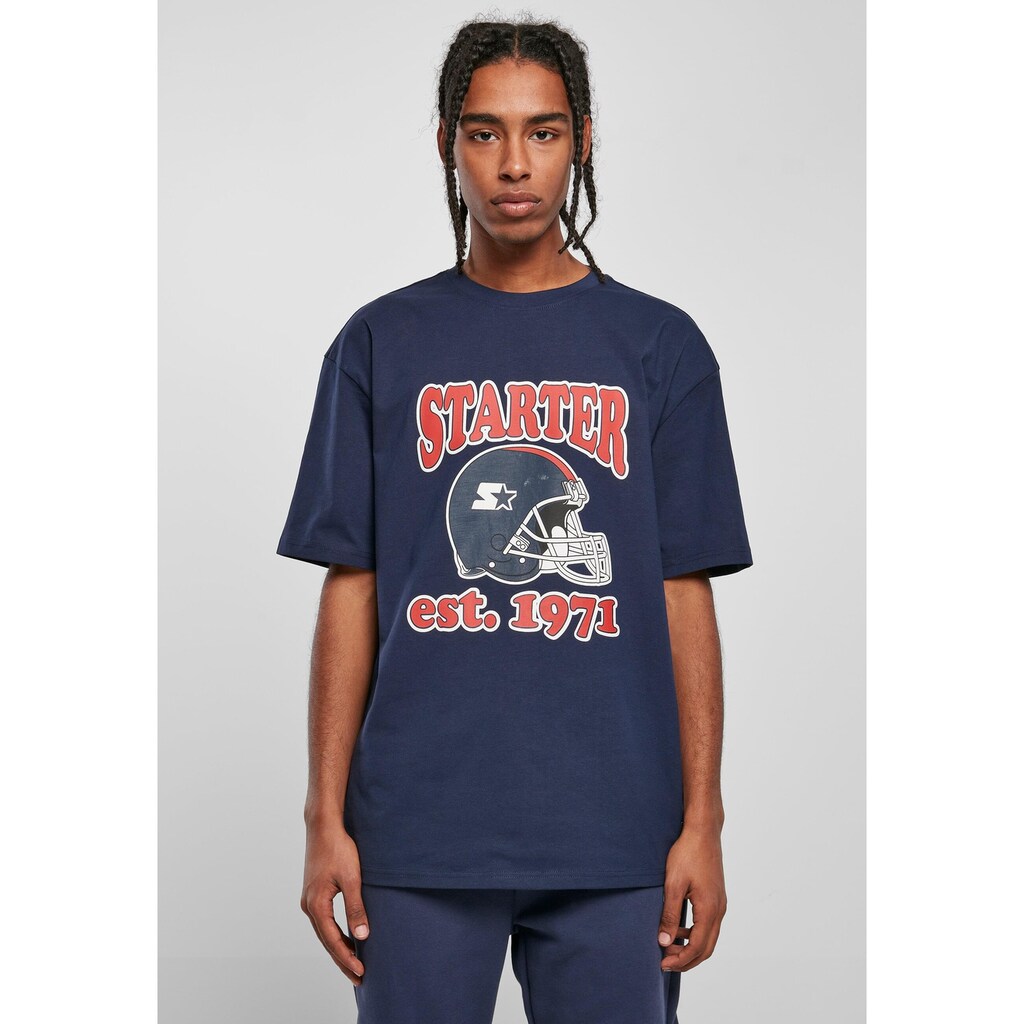 Starter Black Label T-Shirt »Starter Black Label Herren Starter Football Tee«, (1 tlg.)