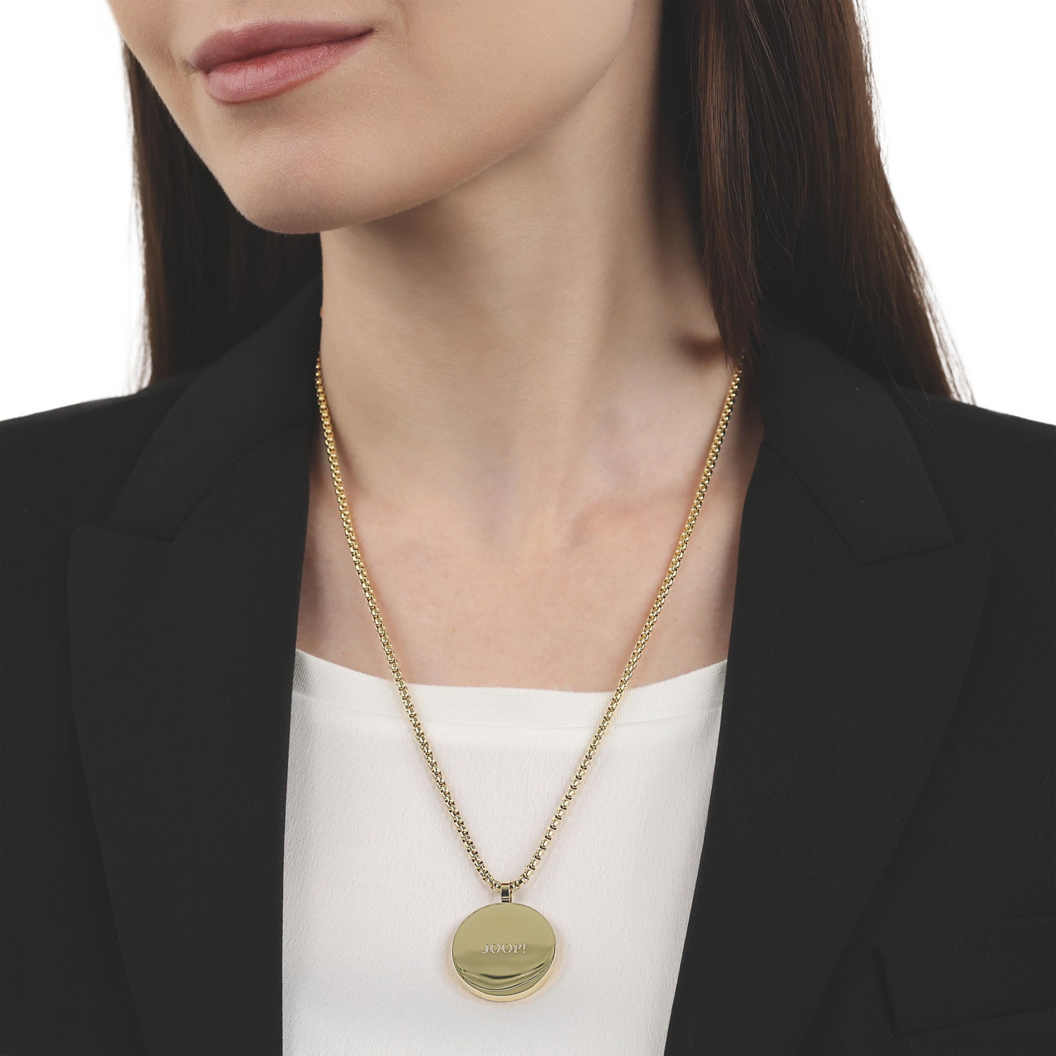 JOOP! Kette mit Anhänger mit Zirkonia (synth.)