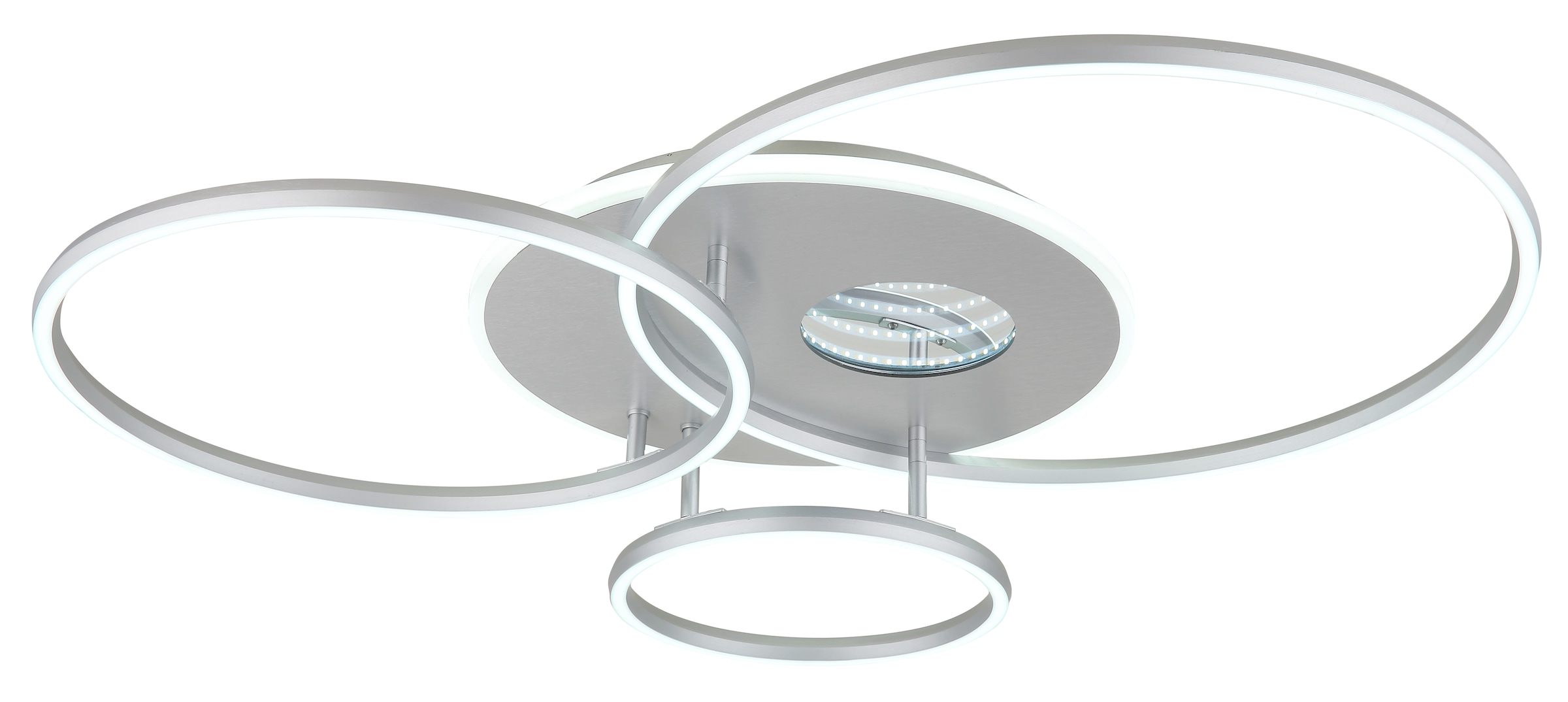 GLOBO LIGHTING Deckenleuchte »INVERTINA« LED-Modul 1 Stk. Deckenleuchte, 3D-Acryl, dimmbar, LED 54W