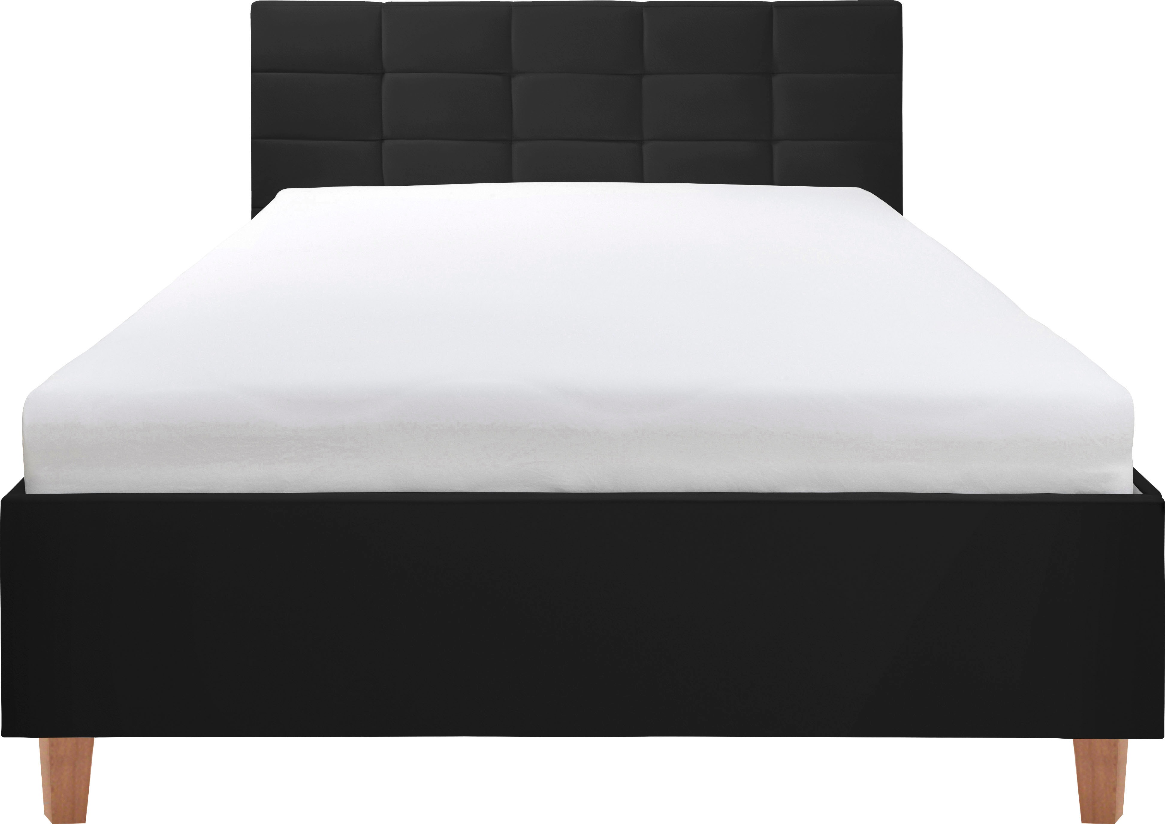 Thumbnail - alina Polsterbett "Ricardo" Füße in Buche natur