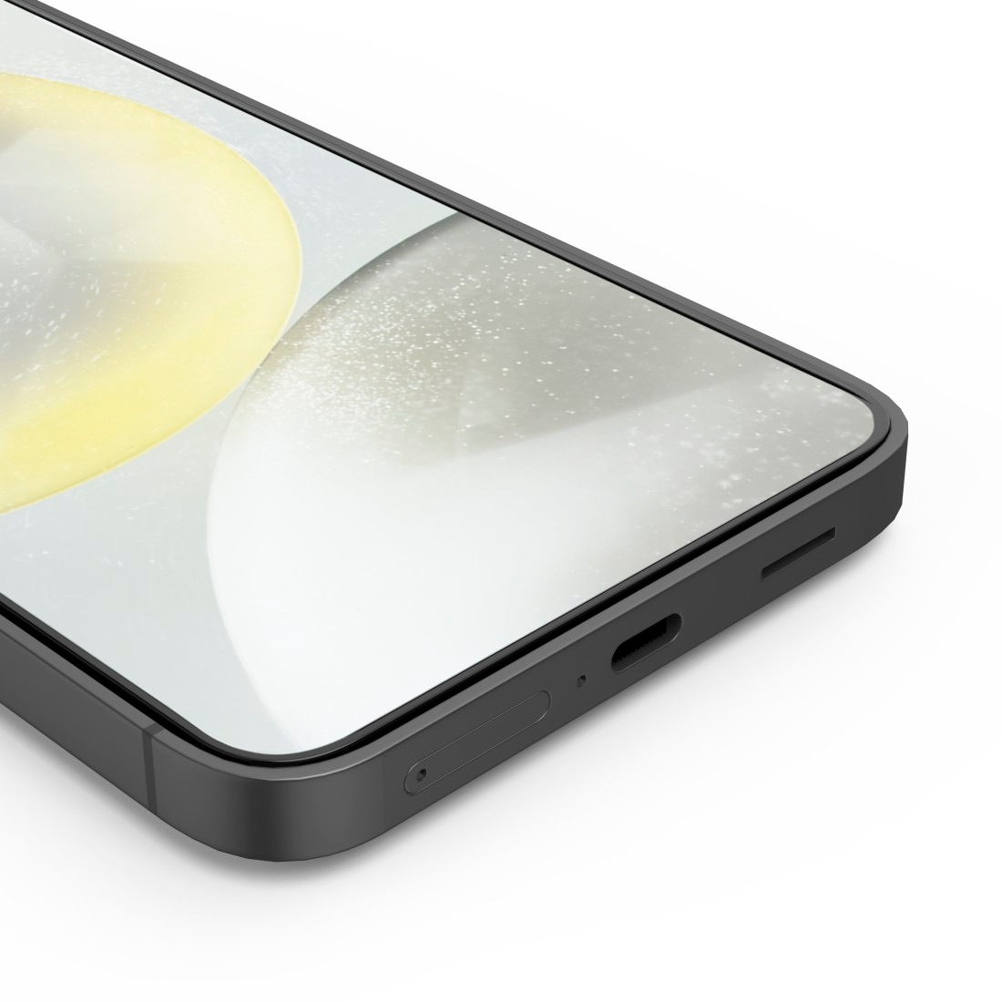 Hama Displayschutzglas »Displayschutzglas für Galaxy S25 Edge (Panzerglas, D3O, Montagehilfe)«