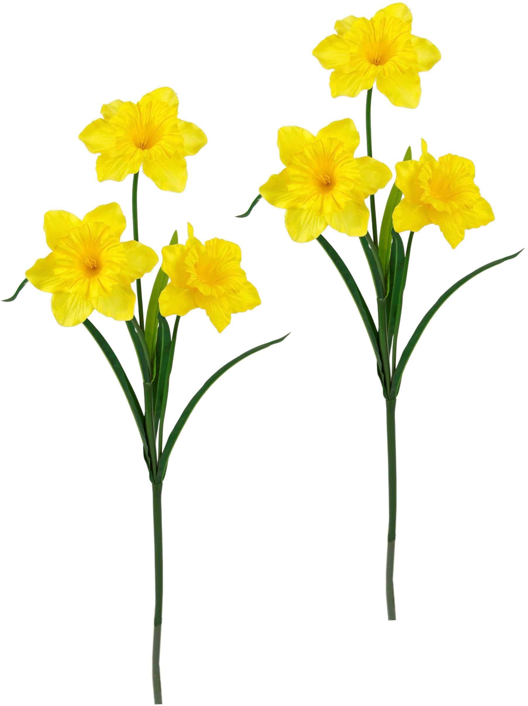 I.GE.A. Kunstblume "Narzissen" Blumenarrangements Deko Narzisse Tischdeko D günstig online kaufen