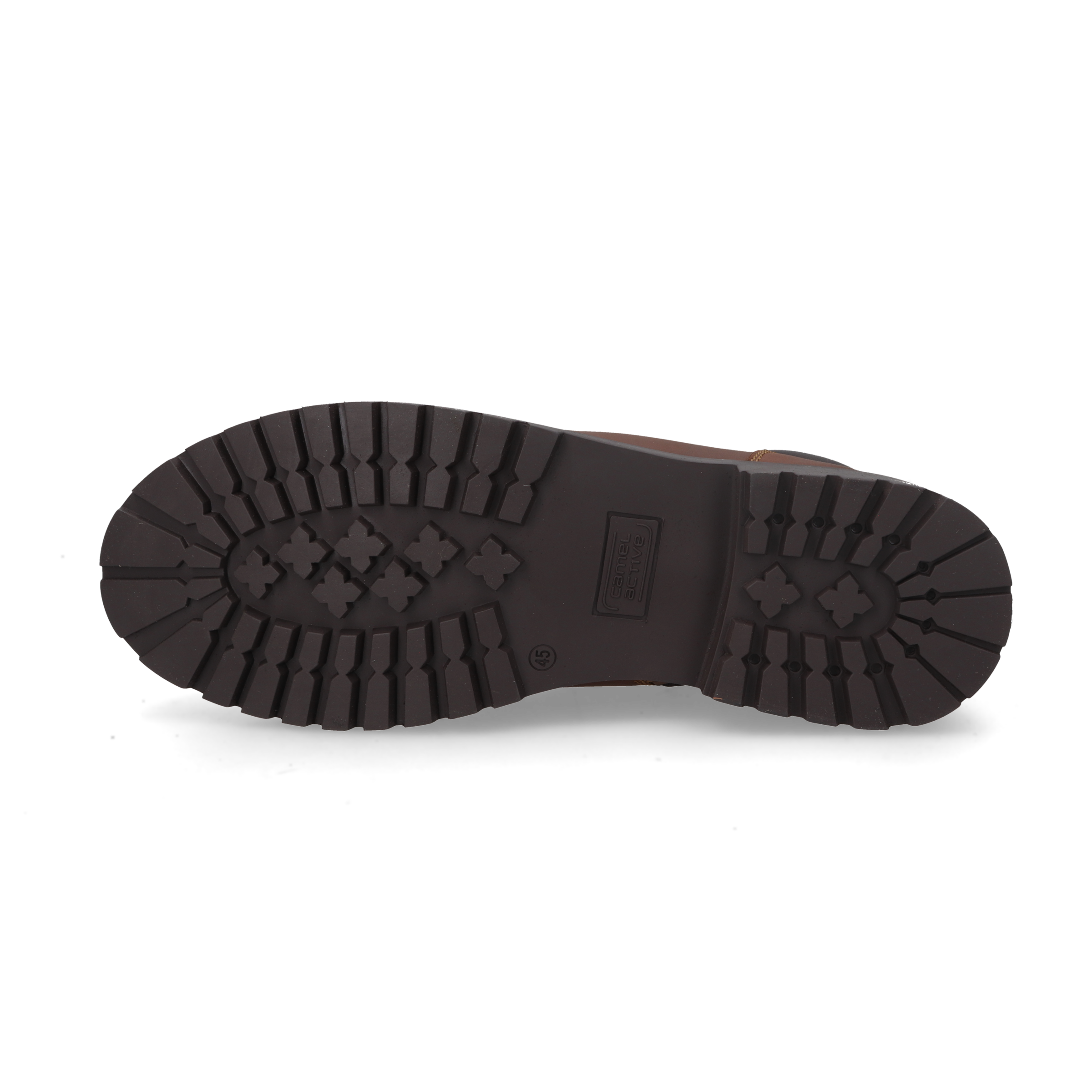 camel active Winterboots, Schnürstiefel mit Profilsohle und Warmfutter