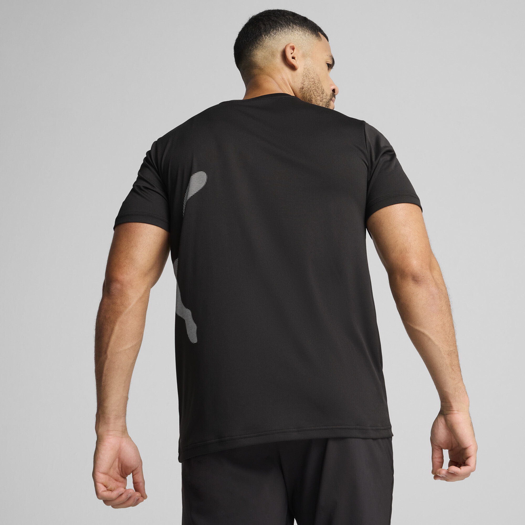 PUMA Trainingsshirt »Train All Day Big Logo T-Shirt Herren«