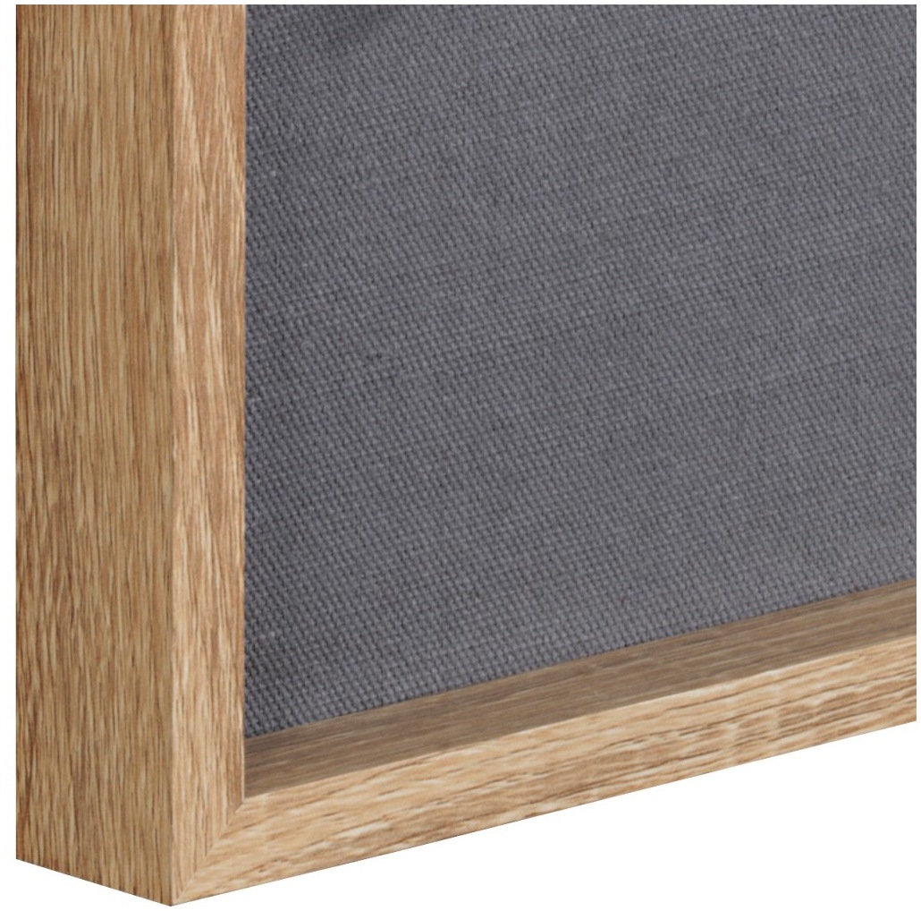 Hama Bilderrahmen »Fotorahmen Muro MDF mit Klammern Eiche Wandgestaltung« FSC-zertifiziert, Klammern, Wanddeko, individuell gestaltbar