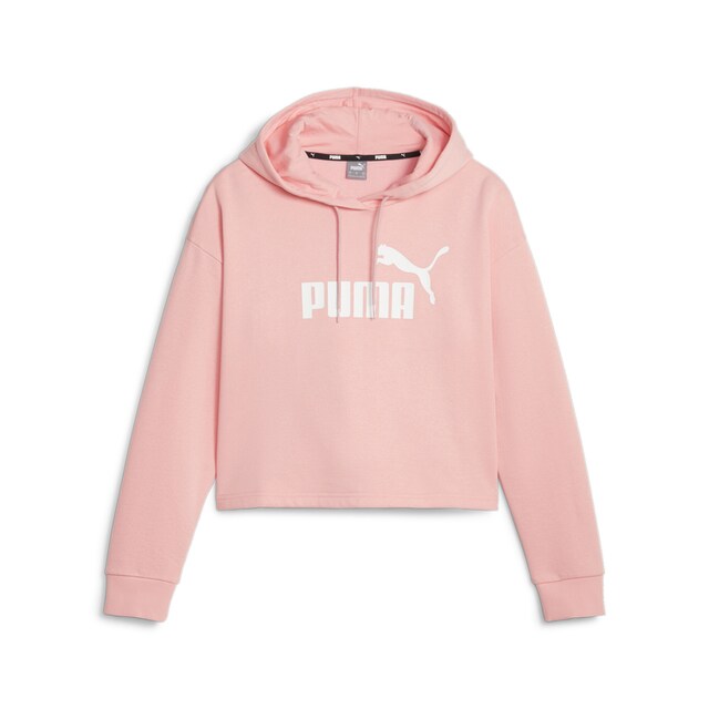 PUMA Sweatshirt »Essentials+ Cropped Logo Hoodie Damen« für kaufen | BAUR