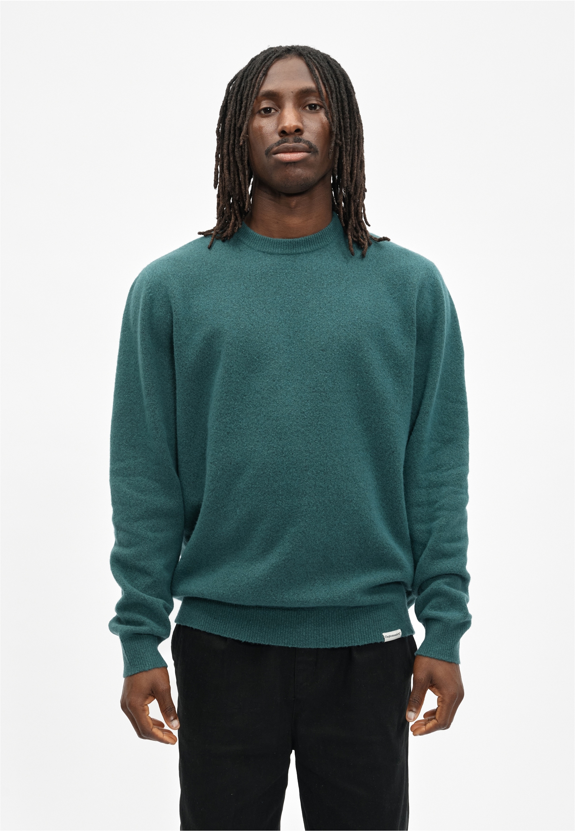 Cleptomanicx Strickpullover "Soft" mit Rundhalsausschnitt