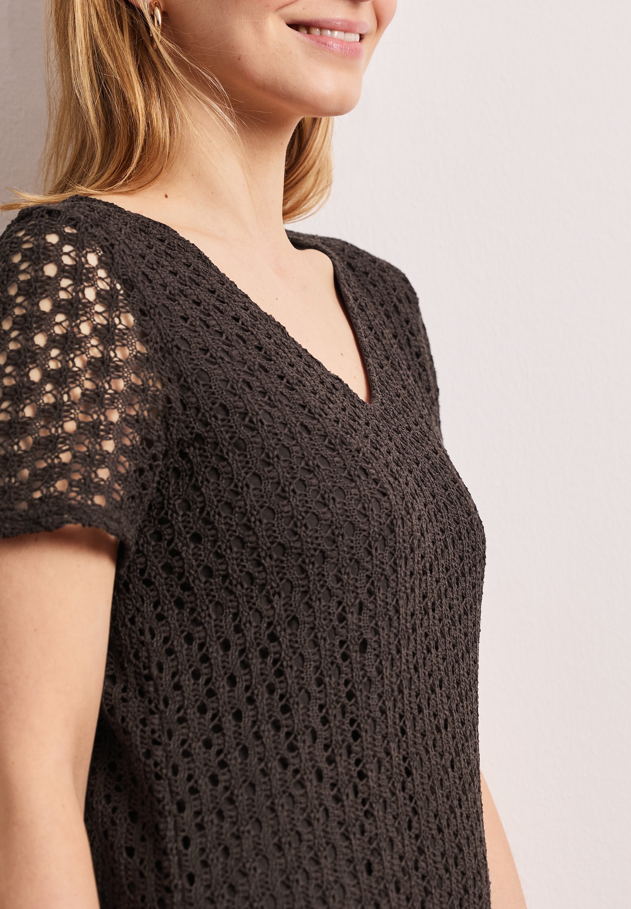 STREET ONE Midikleid aus Spitze