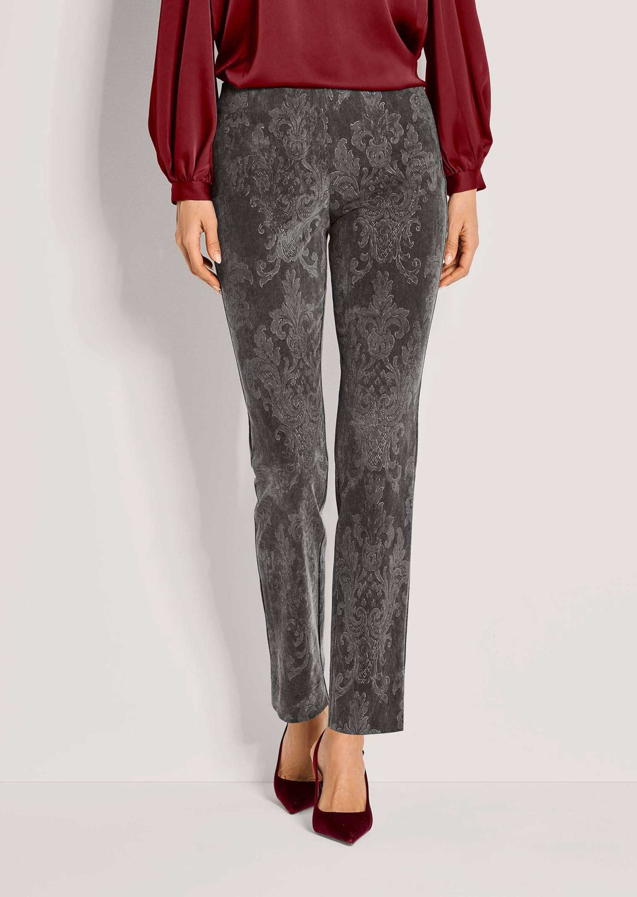 MADELEINE Leggings »Schlupfhose Komfortable Damenhose mit Allover-Print«