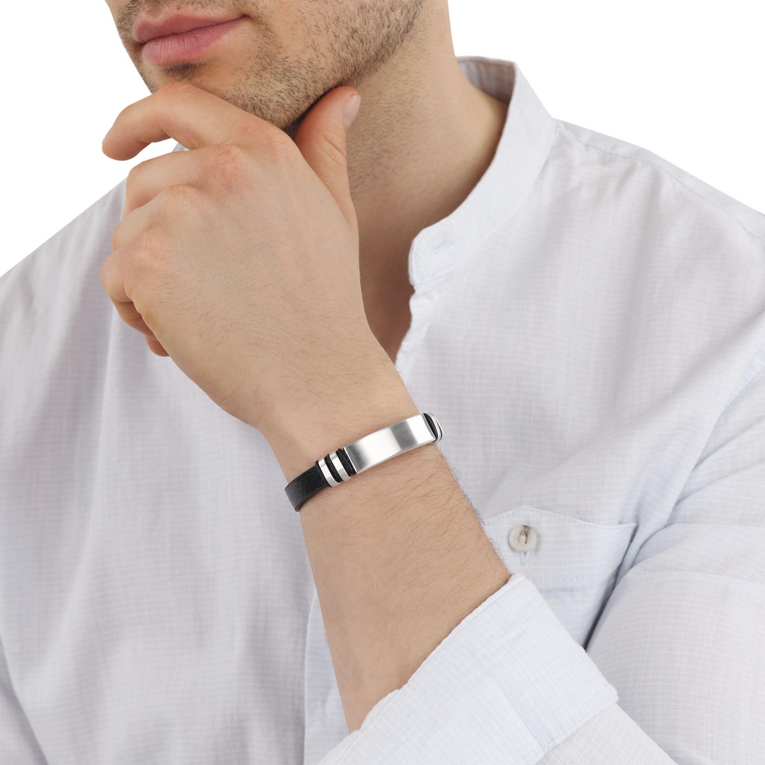 TOM TAILOR Lederarmband