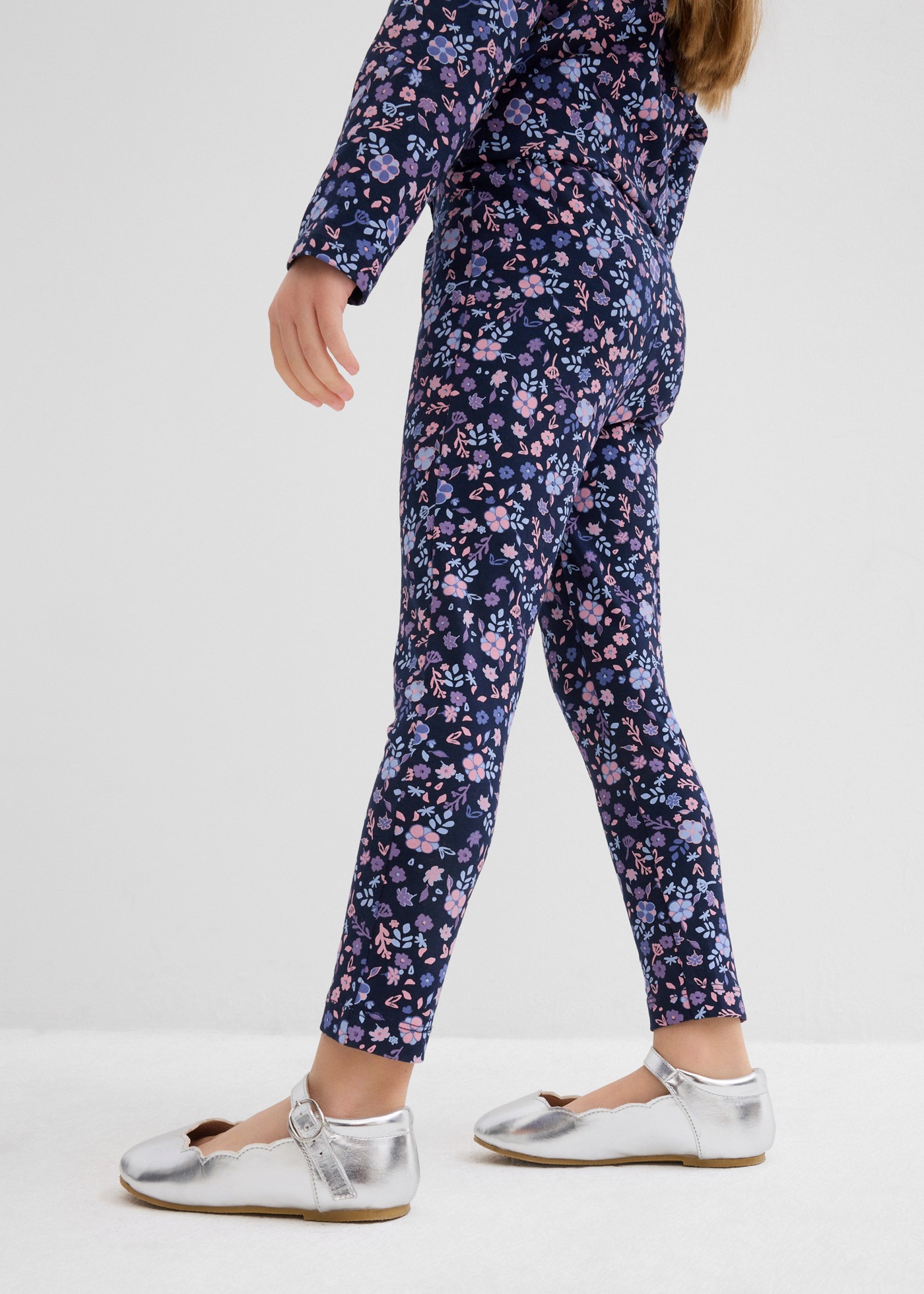 Thumbnail - bonprix Leggings aus Baumwolle mit Elasthan, bequeme Passform