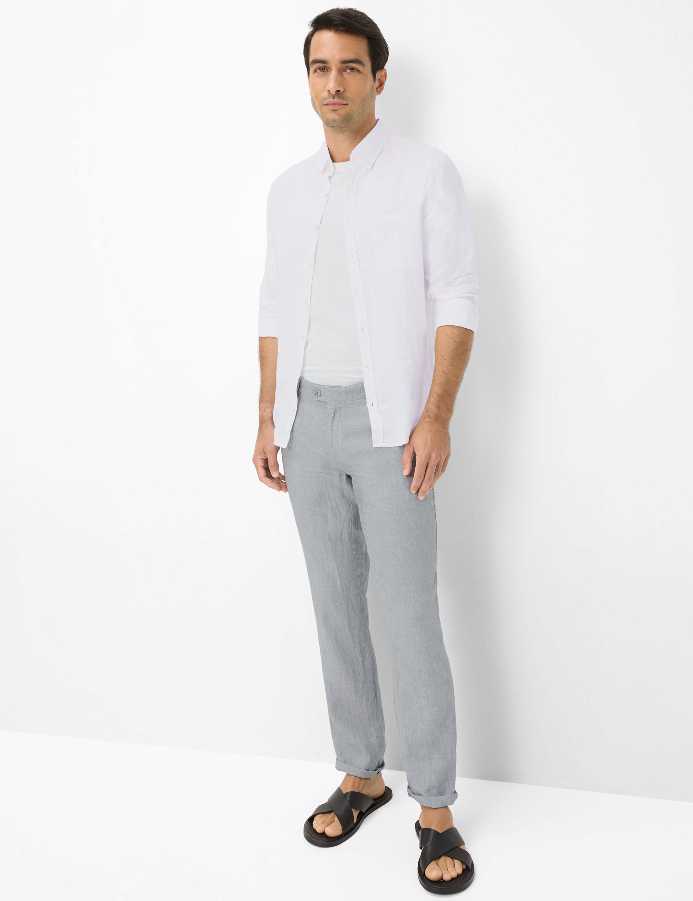 BRAX Fabio Chino Trousers Light Gray 40 2